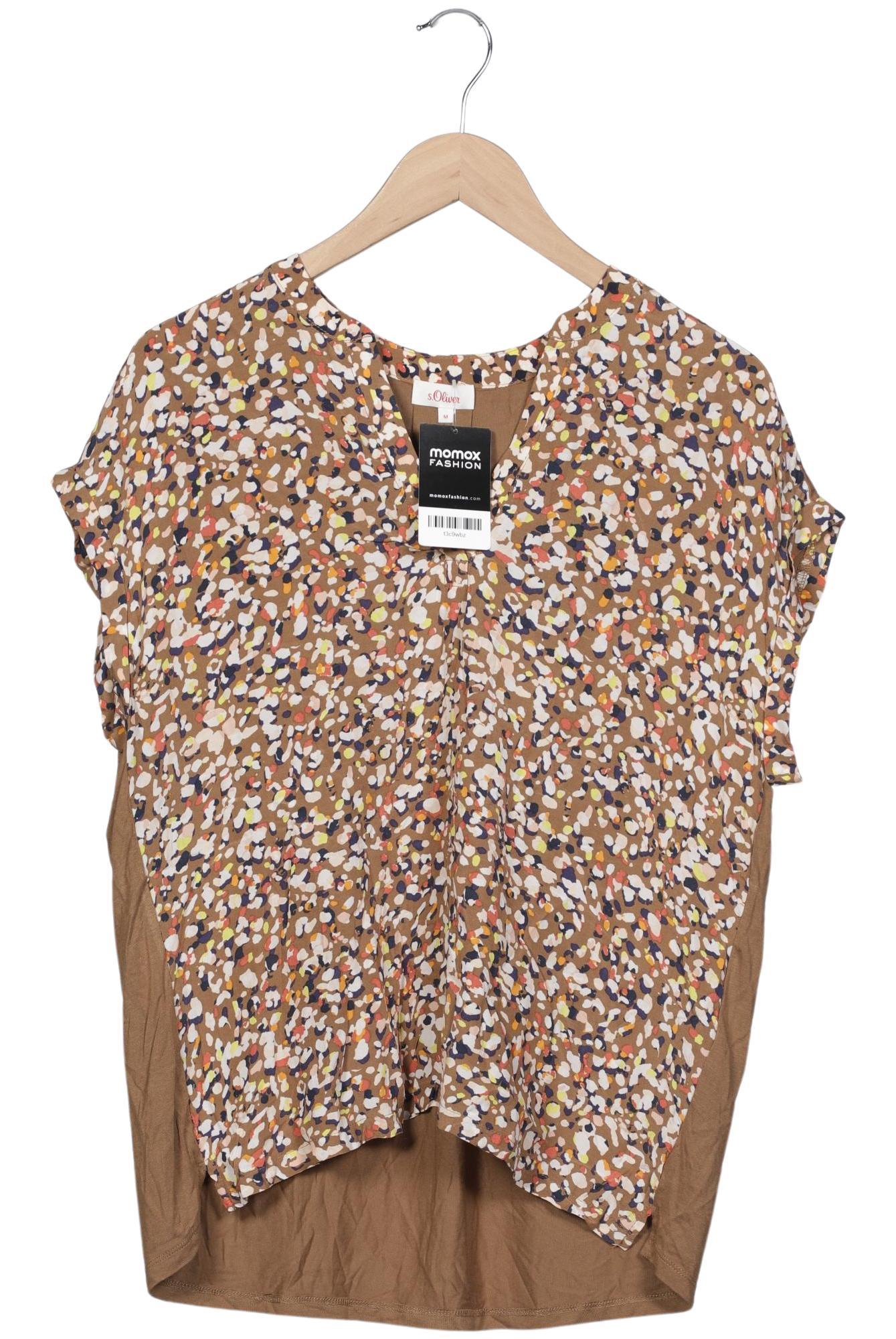 

s.Oliver Damen T-Shirt, braun, Gr. 38