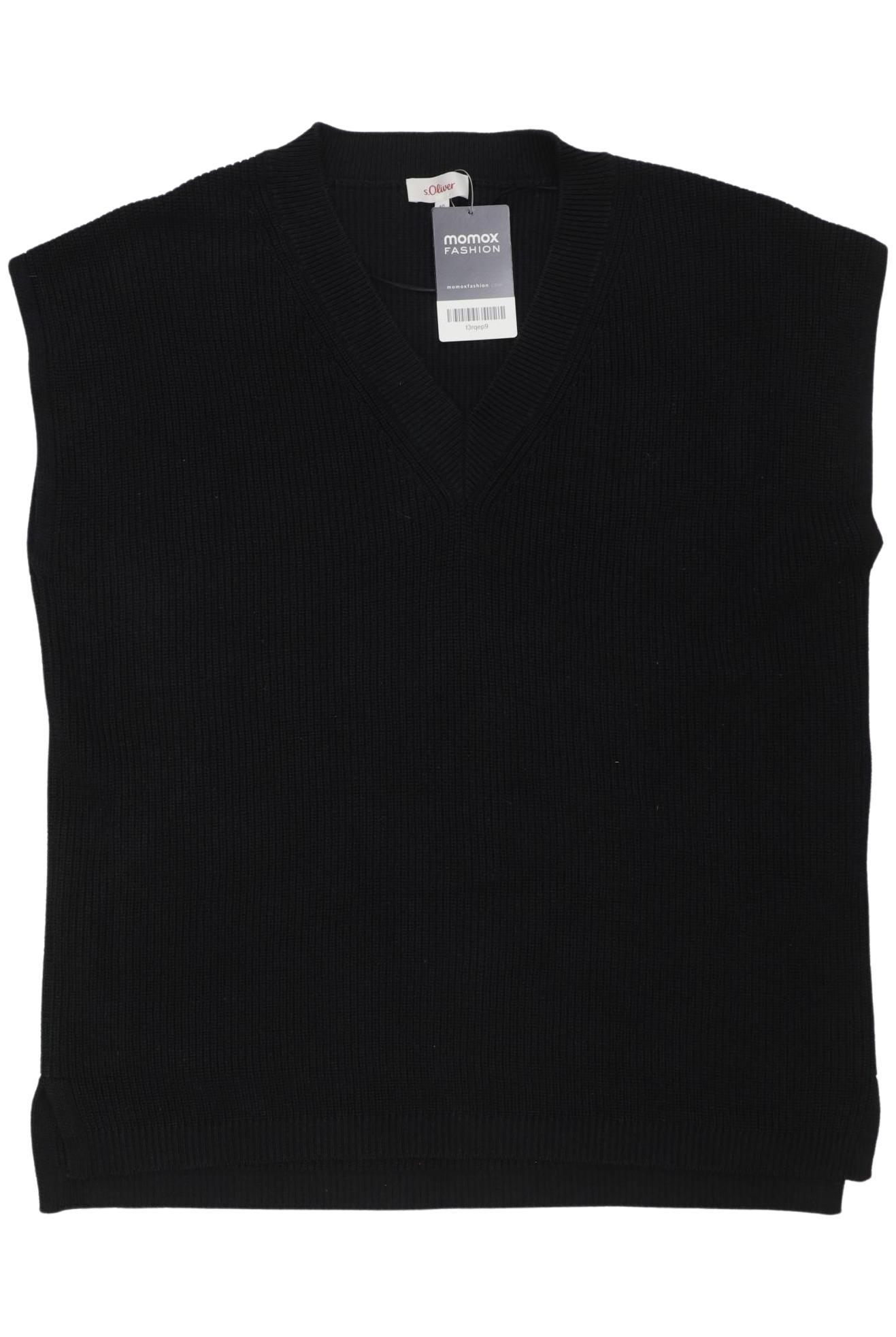 

s.Oliver Damen Pullover, schwarz, Gr. 40