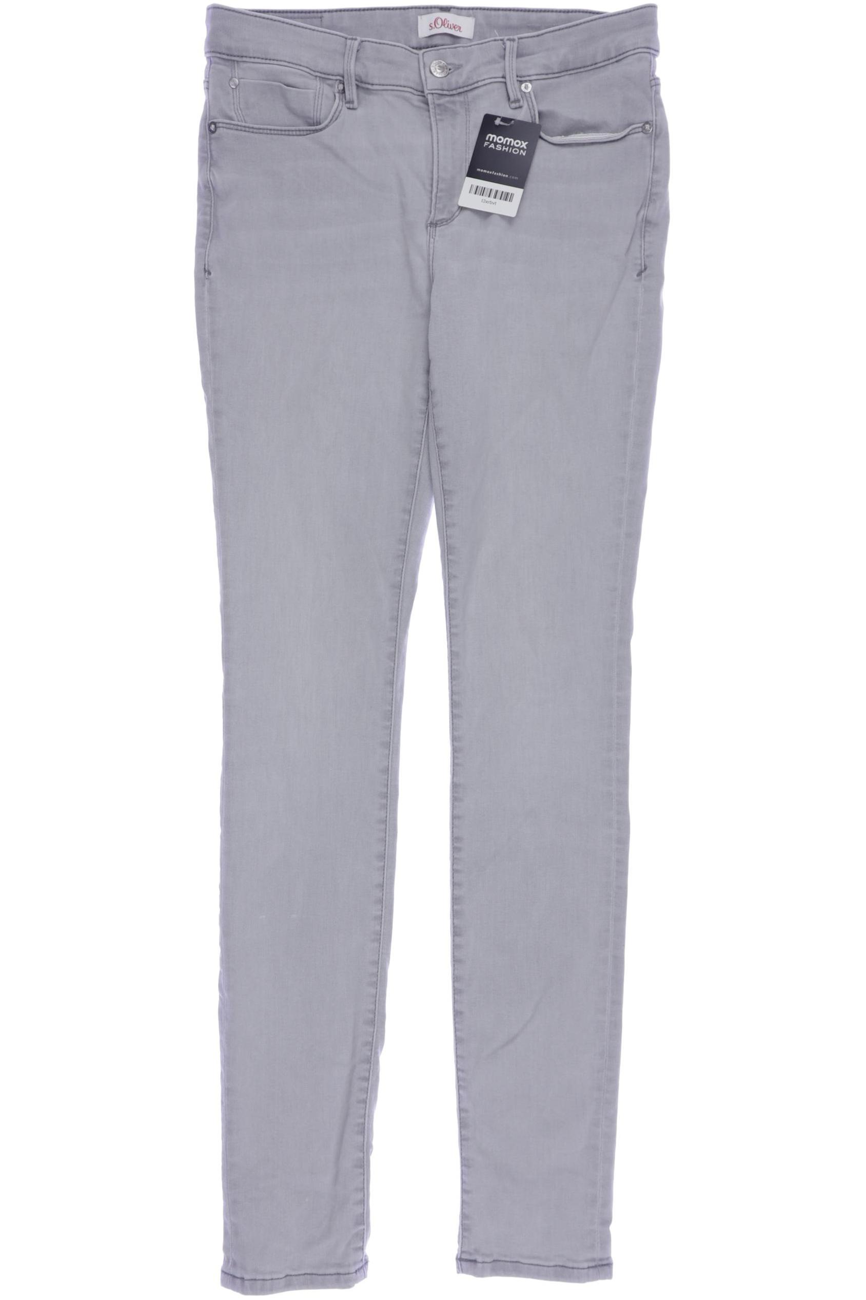 

s.Oliver Damen Jeans, grau, Gr. 38