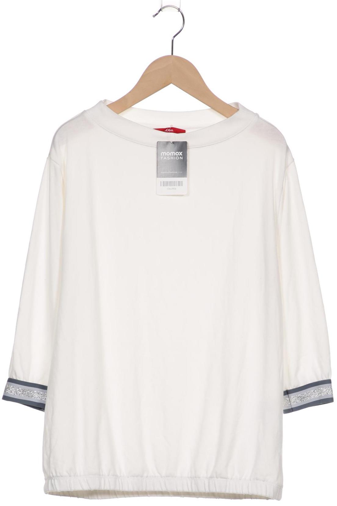 

s.Oliver Damen Pullover, weiß