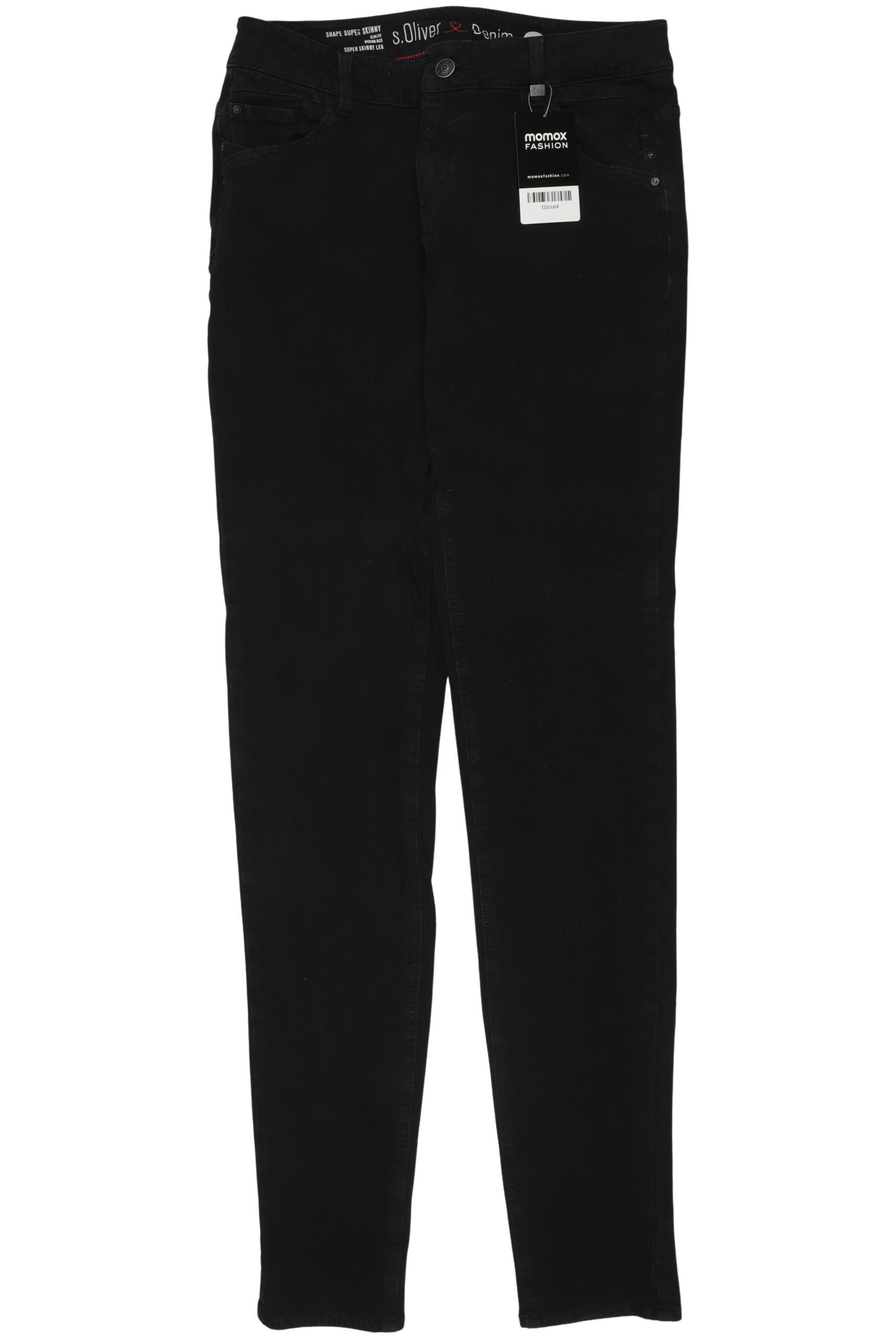 

s.Oliver Damen Jeans, schwarz, Gr. 36