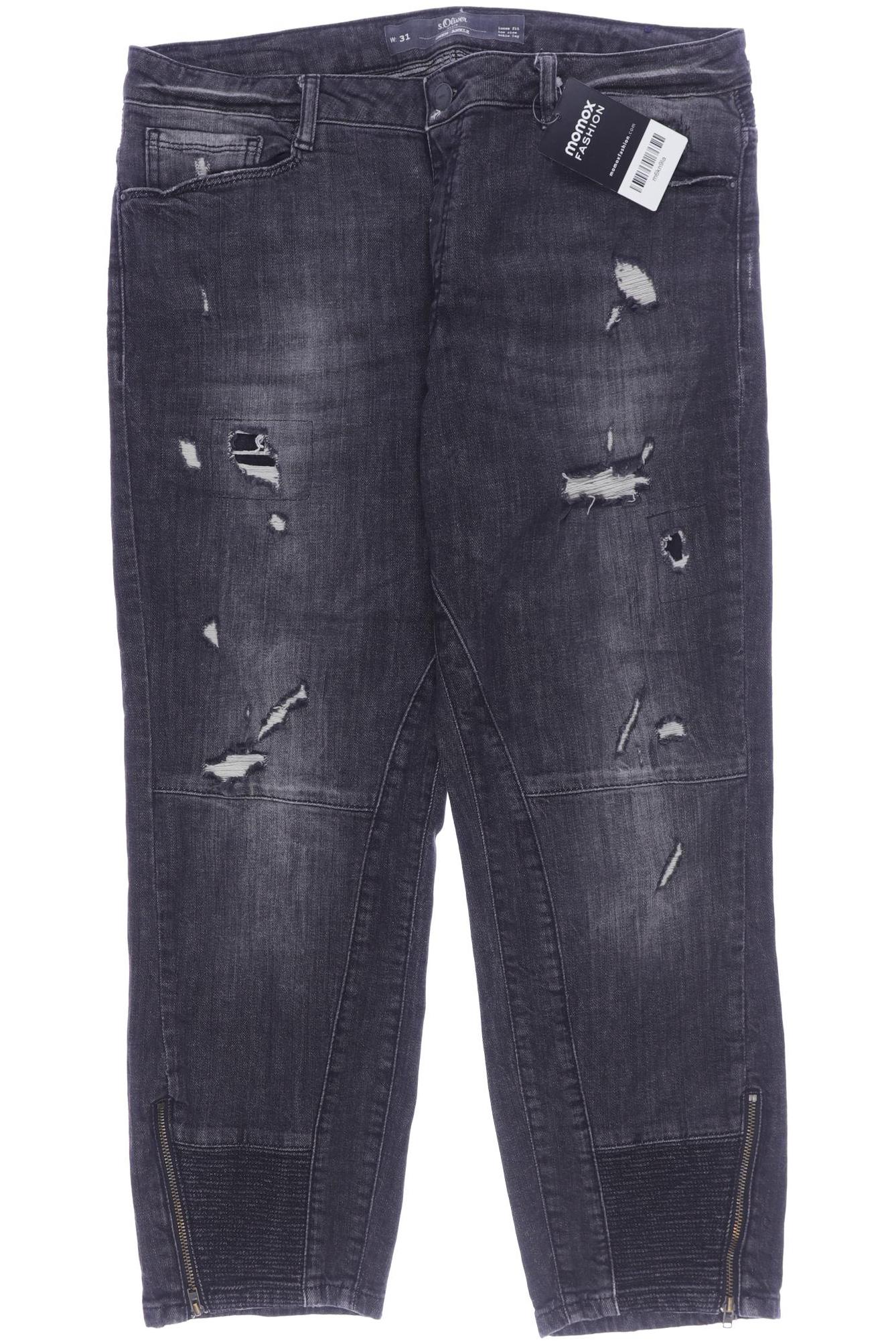 

s.Oliver Damen Jeans, grau, Gr. 31