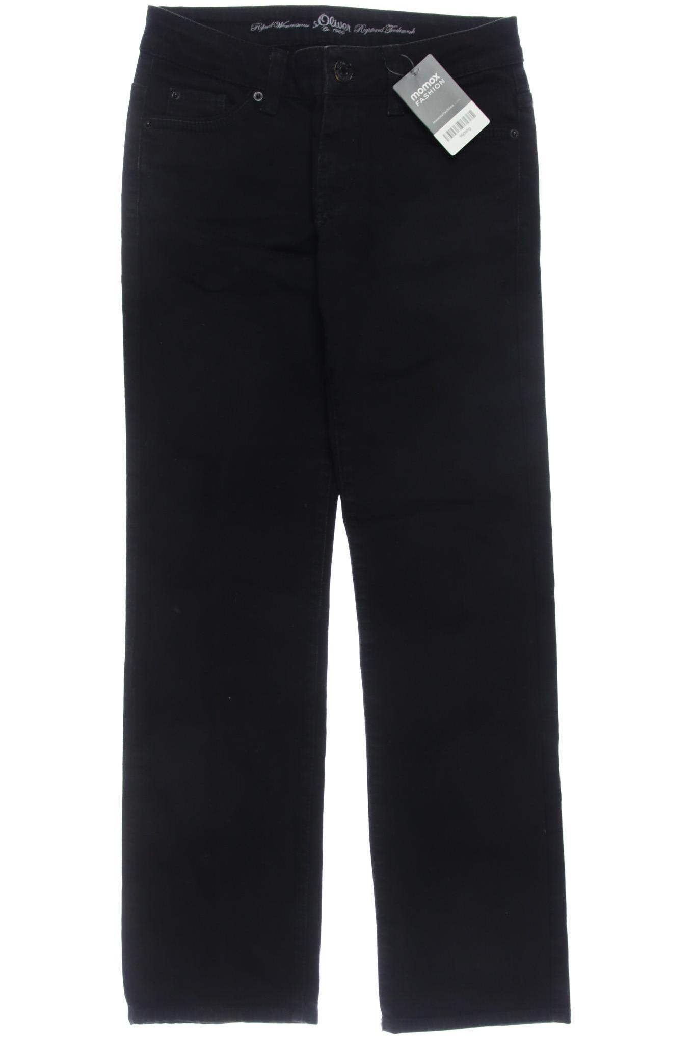 

s.Oliver Damen Jeans, schwarz, Gr. 36