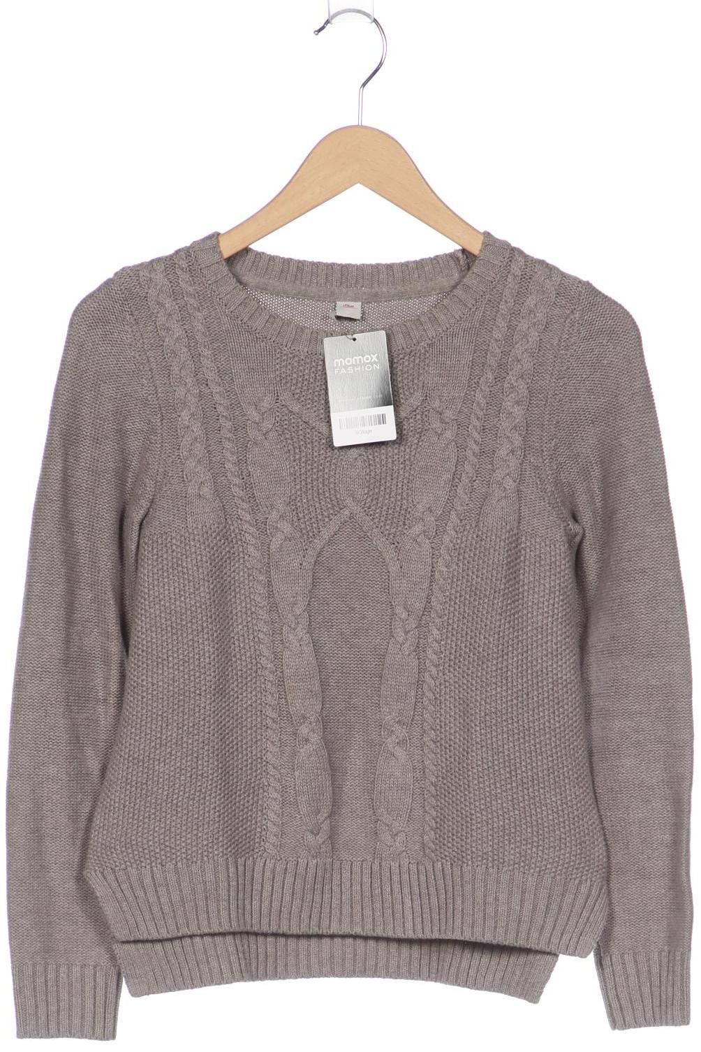 

s.Oliver Damen Pullover, grau, Gr. 34