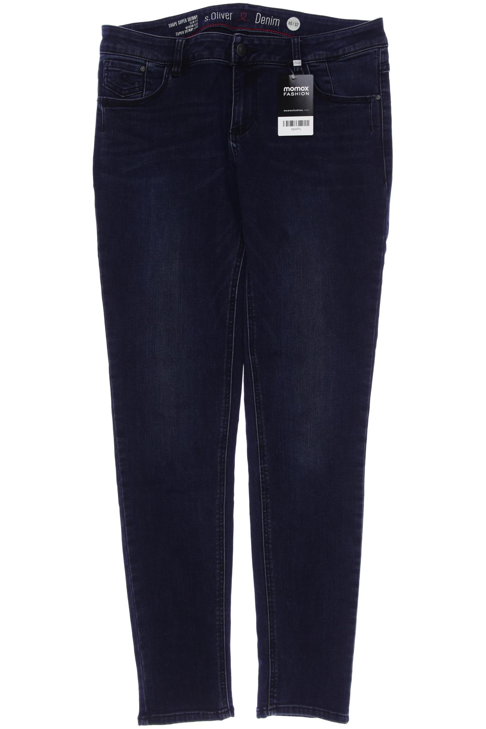 

s.Oliver Damen Jeans, marineblau, Gr. 40