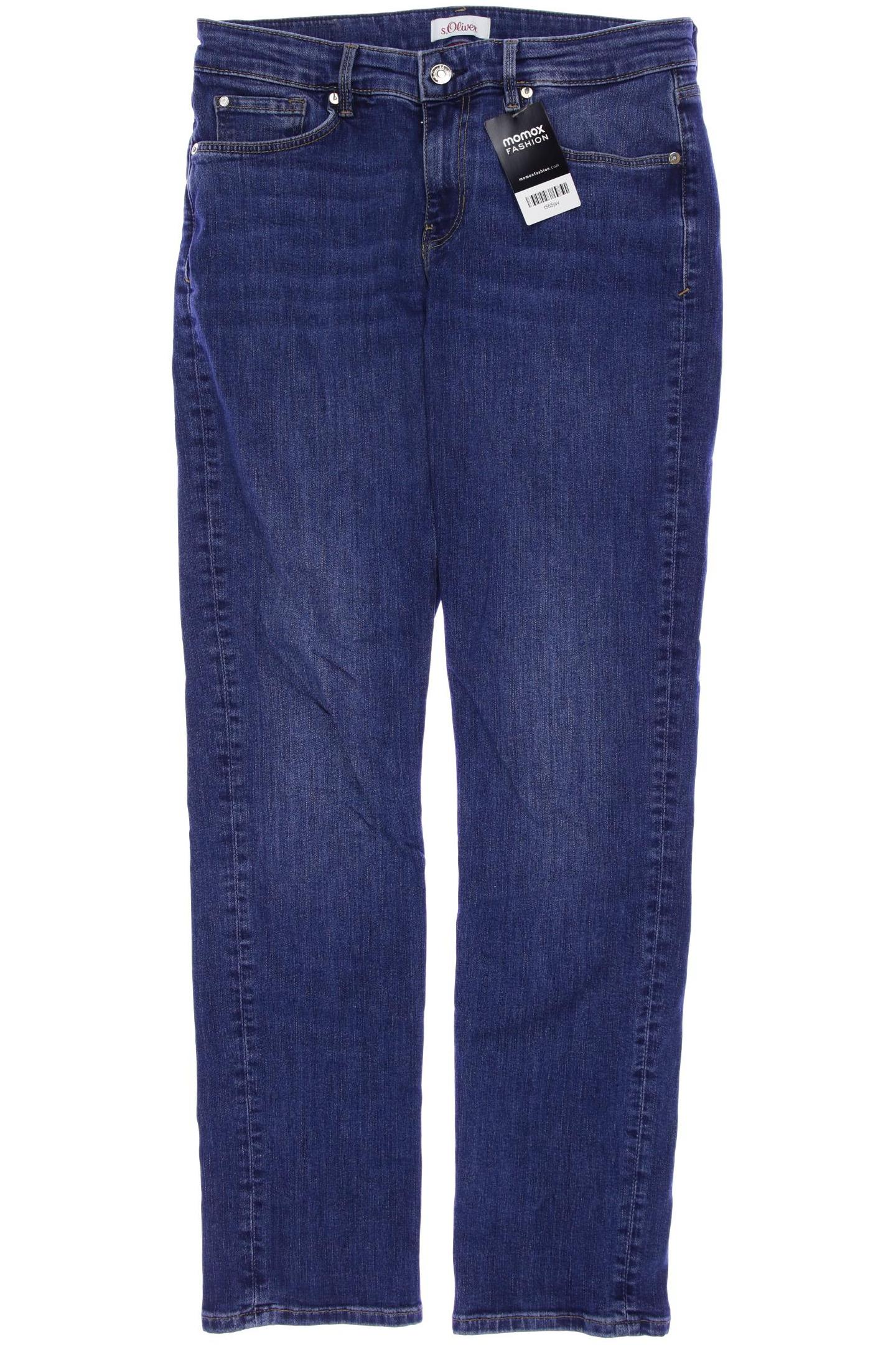 

s.Oliver Damen Jeans, blau