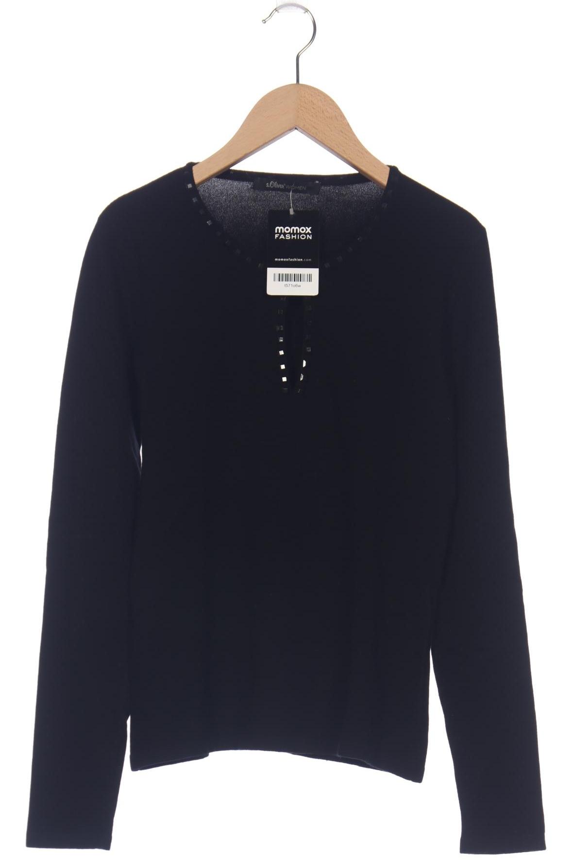 

s.Oliver Damen Pullover, schwarz, Gr. 36