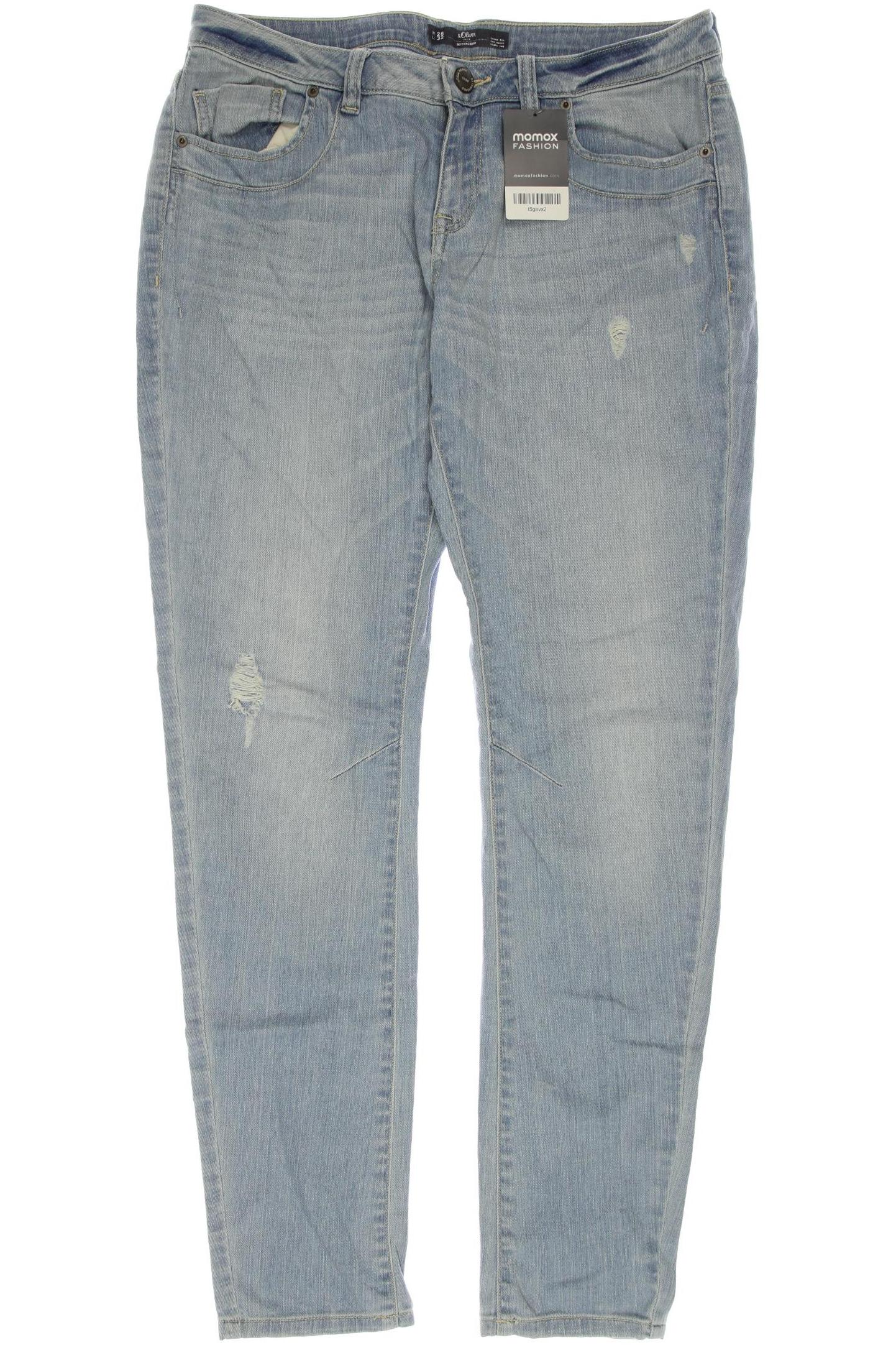 

s.Oliver Damen Jeans, hellblau