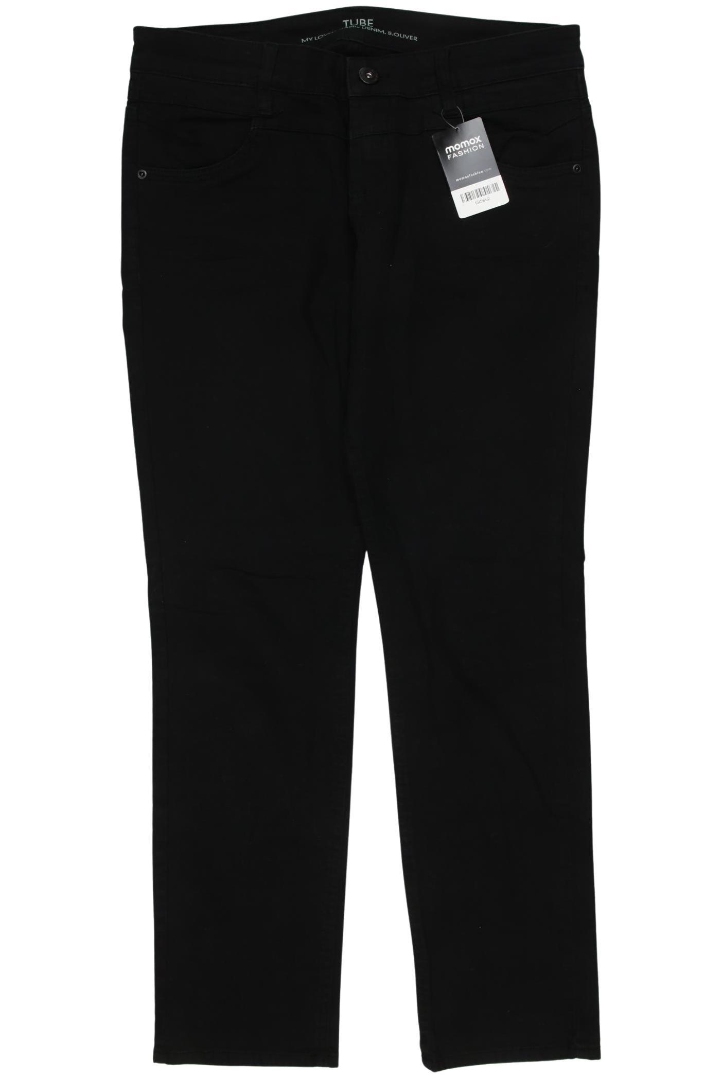 

s.Oliver Damen Jeans, schwarz, Gr. 40