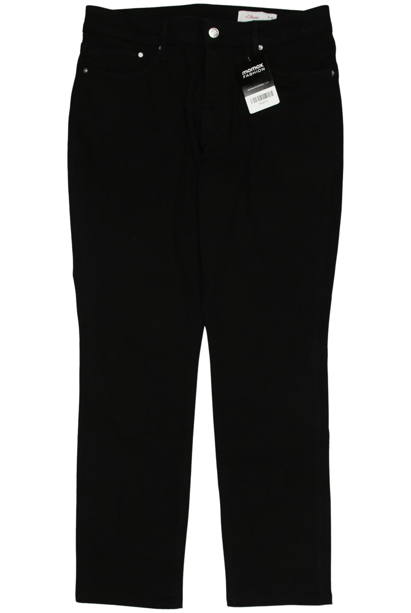 

s.Oliver Damen Jeans, schwarz, Gr. 42