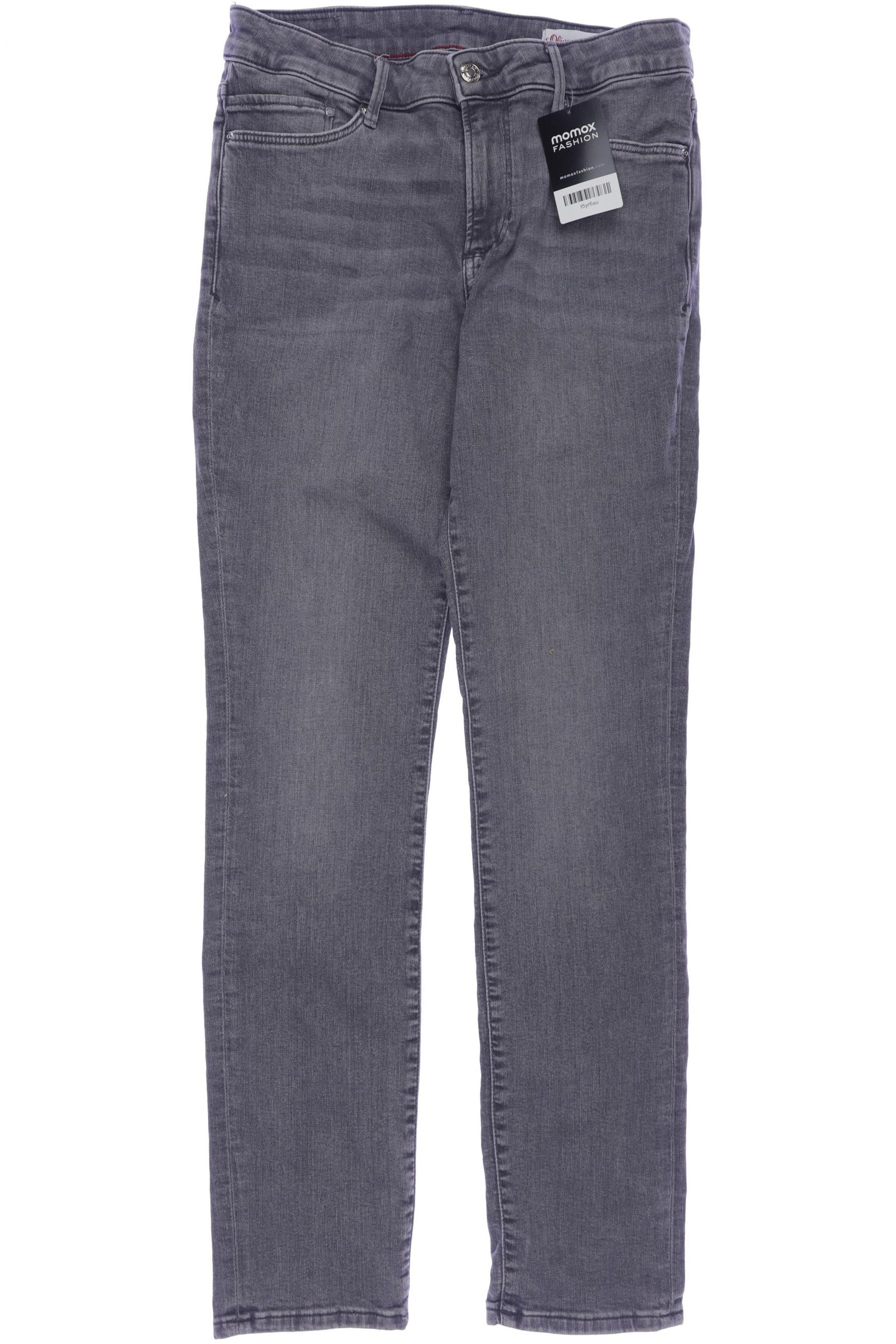 

s.Oliver Damen Jeans, grau, Gr. 38