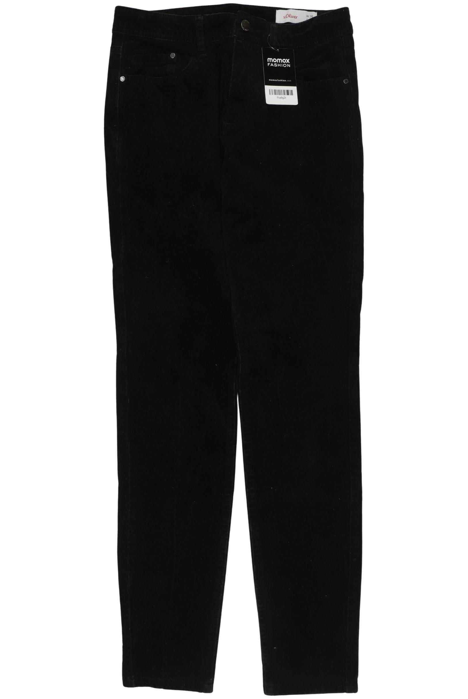 

s.Oliver Damen Stoffhose, schwarz, Gr. 36