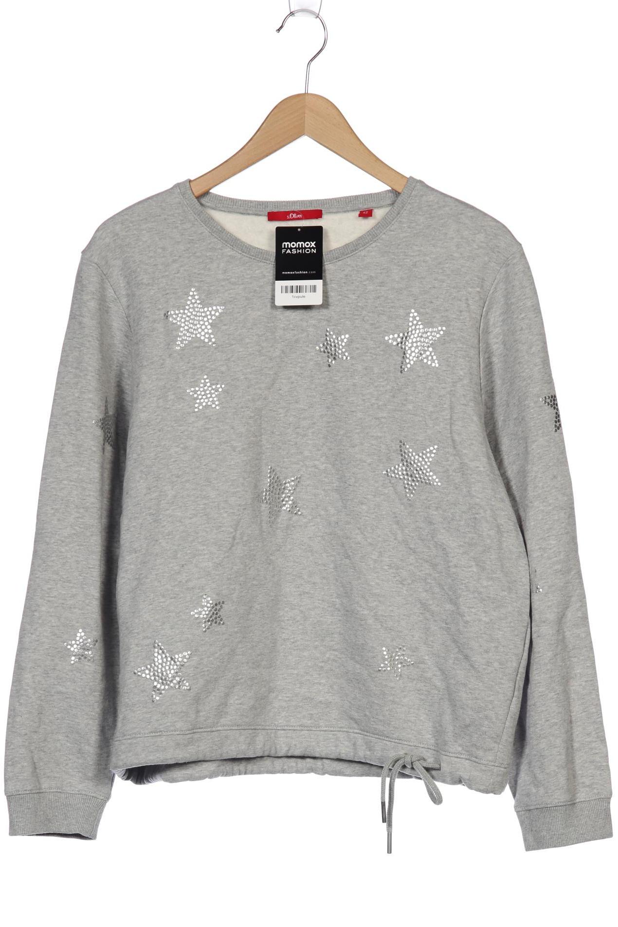 

s.Oliver Damen Sweatshirt, grau, Gr. 42
