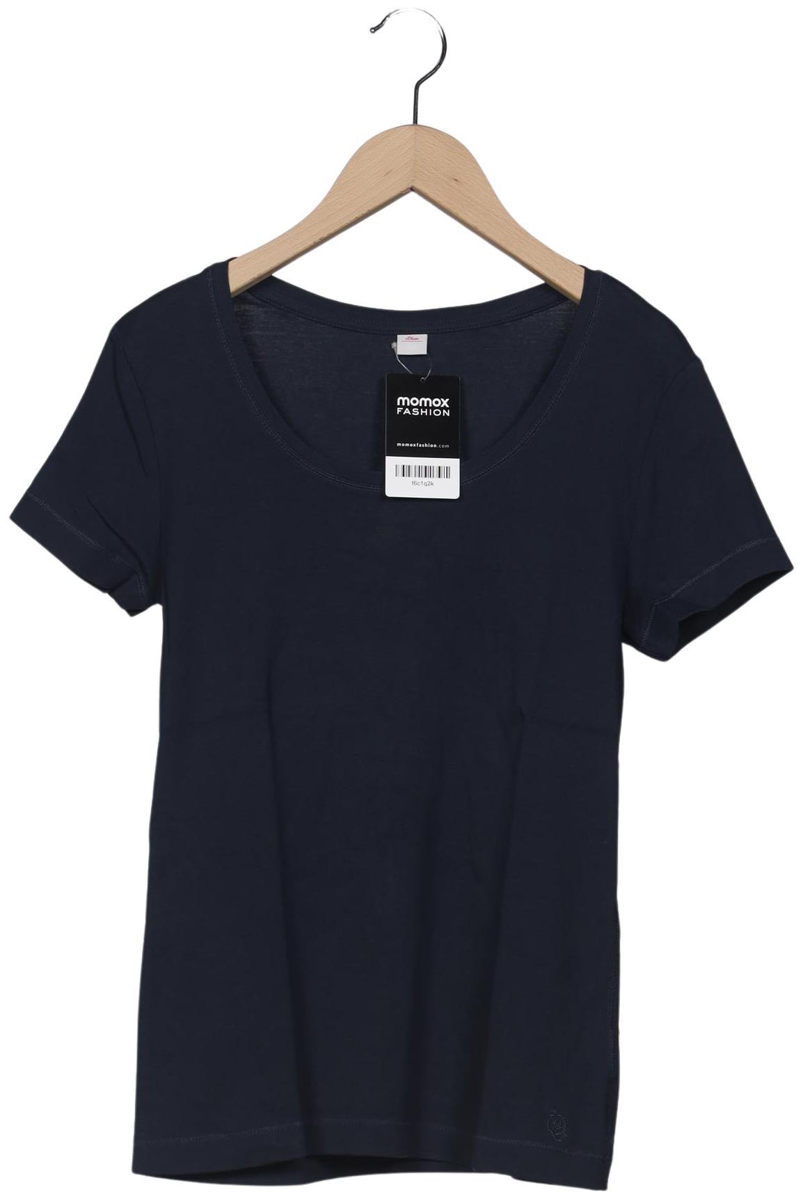 

s.Oliver Damen T-Shirt, marineblau, Gr. 40