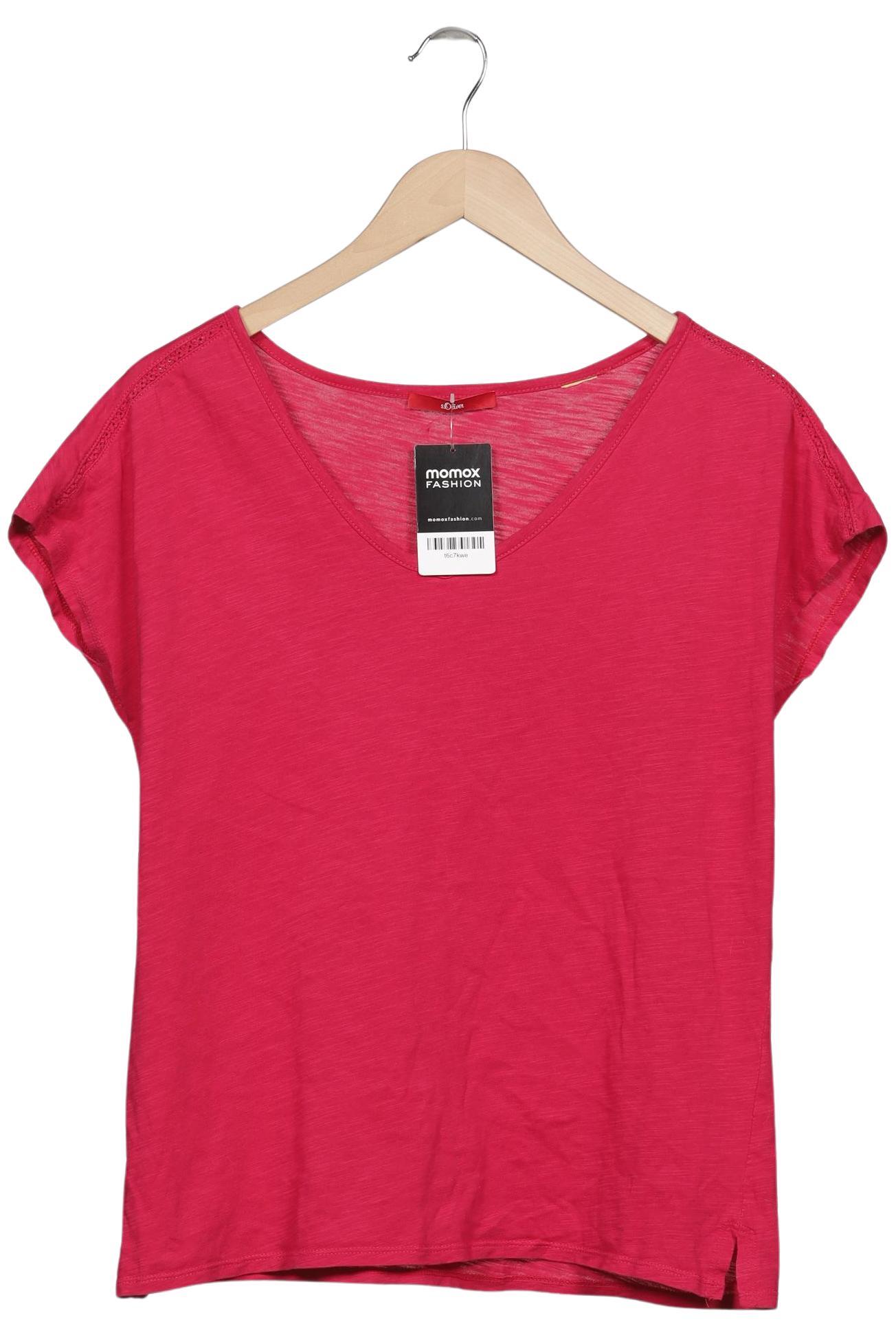 

s.Oliver Damen T-Shirt, pink, Gr. 42