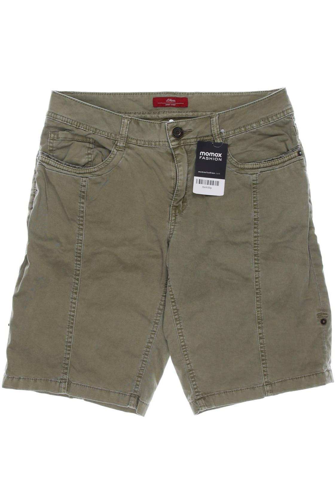 

s.Oliver Damen Shorts, grün, Gr. 32