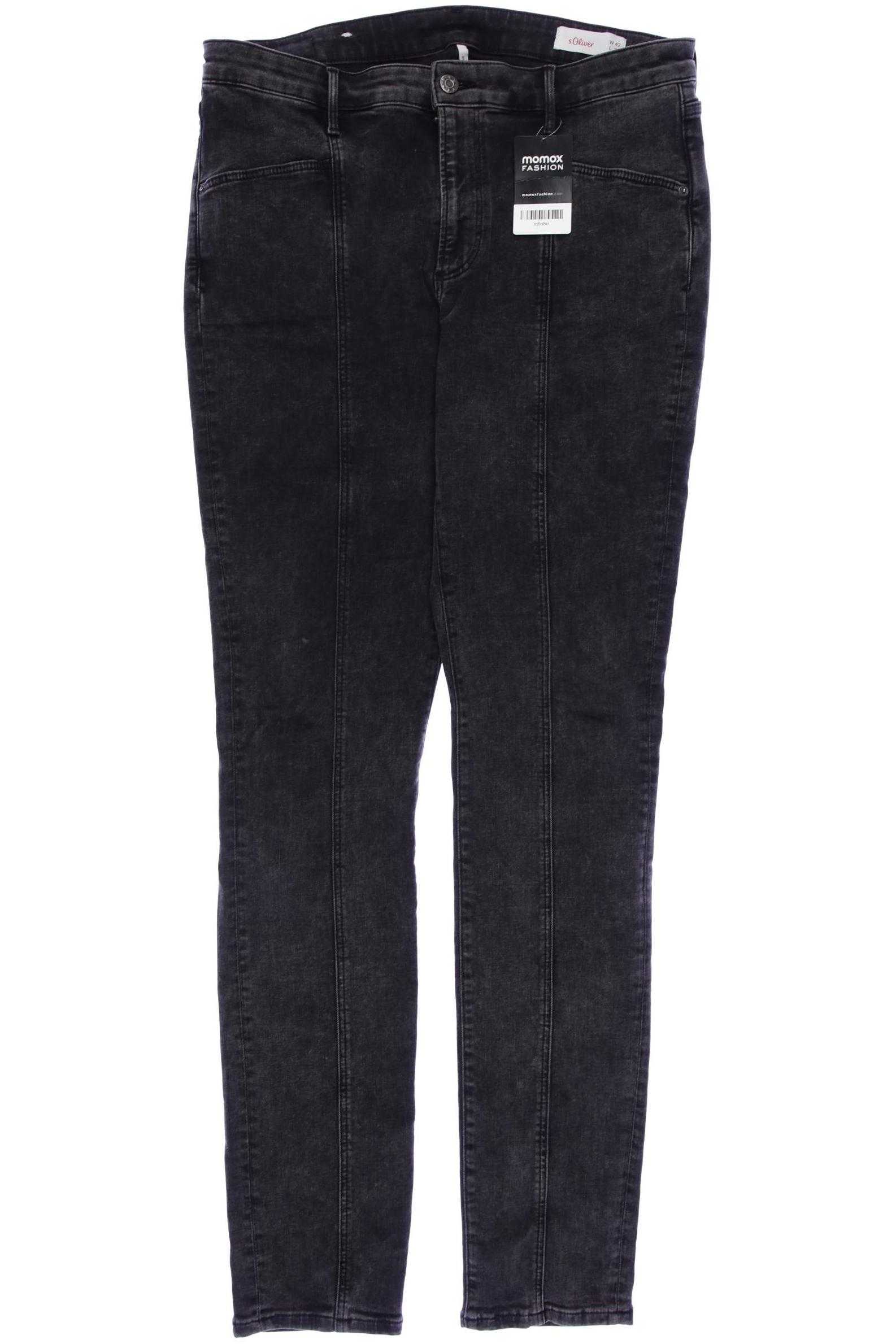 

s.Oliver Damen Jeans, schwarz, Gr. 42