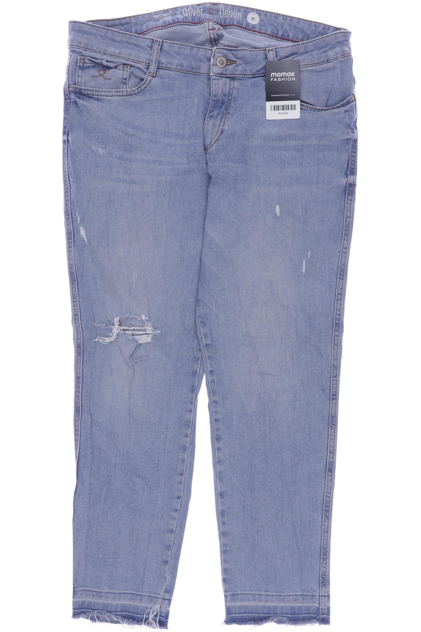 

s.Oliver Damen Jeans, hellblau