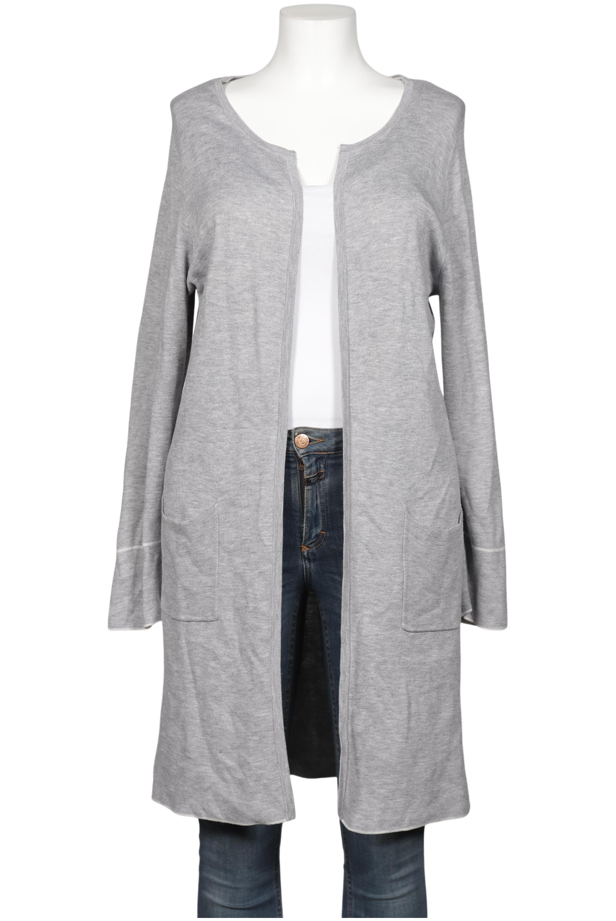 

s.Oliver Damen Strickjacke, grau, Gr. 44