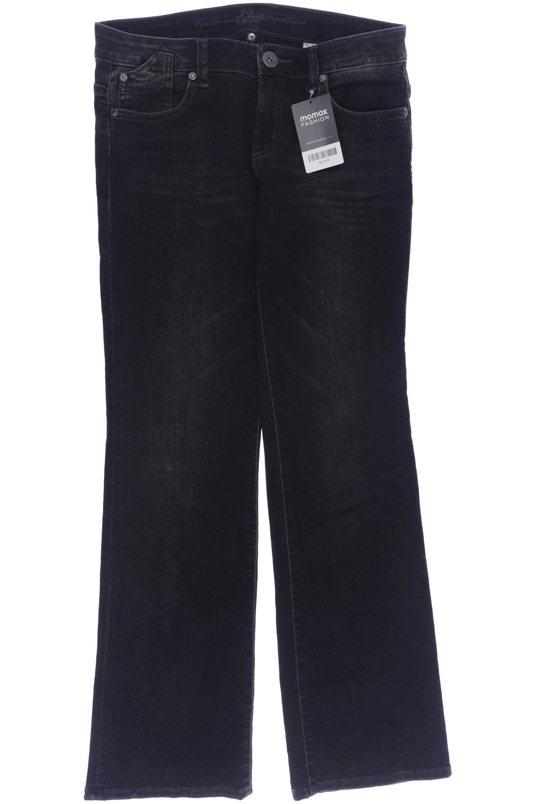 

s.Oliver Damen Jeans, schwarz, Gr. 36
