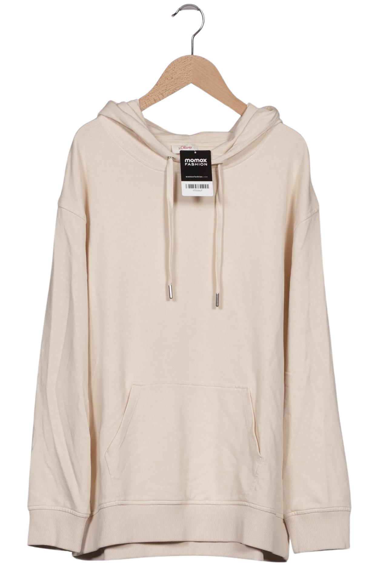 

s.Oliver Damen Kapuzenpullover, beige, Gr. 40