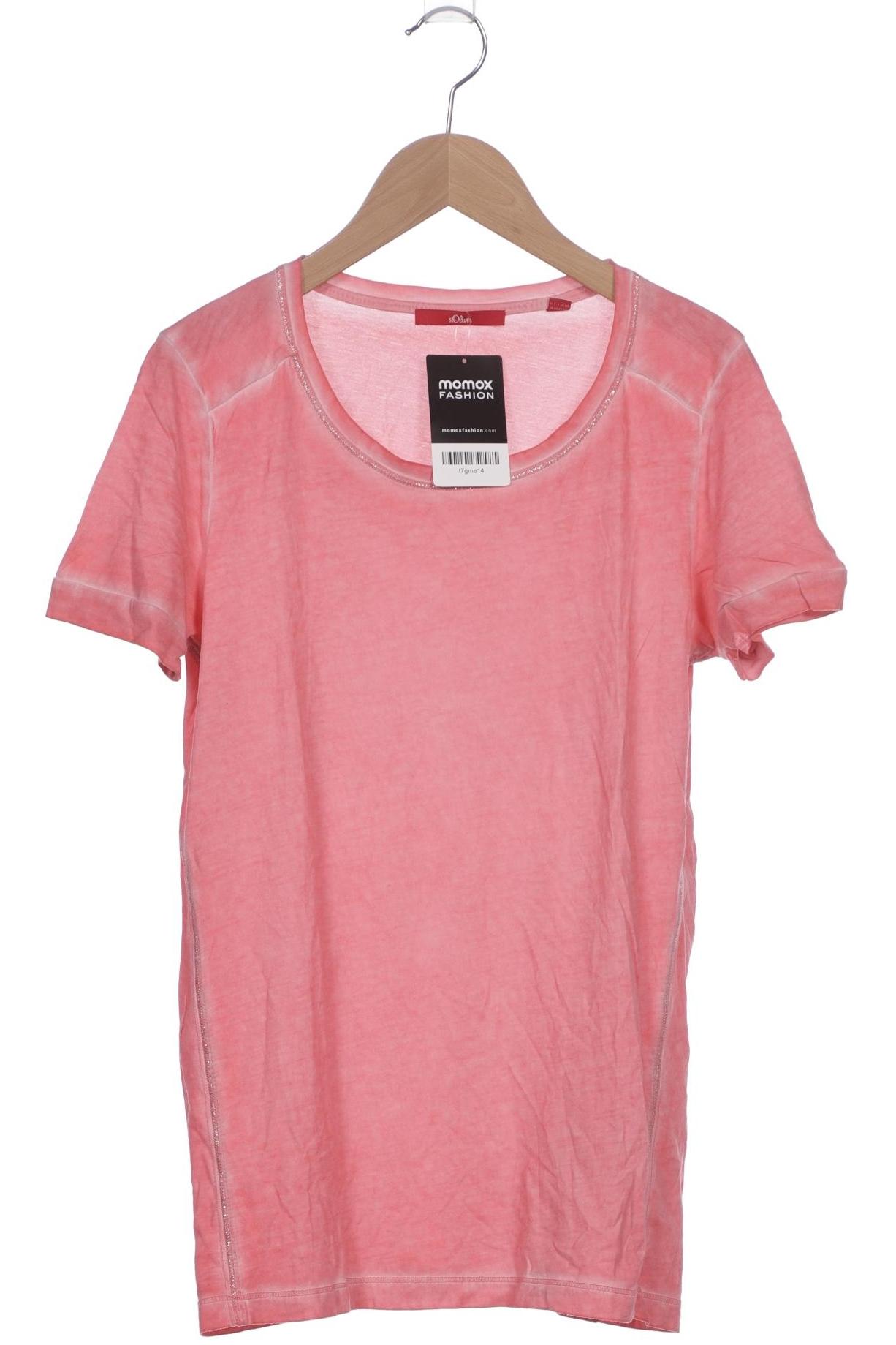 

s.Oliver Damen T-Shirt, pink, Gr. 38