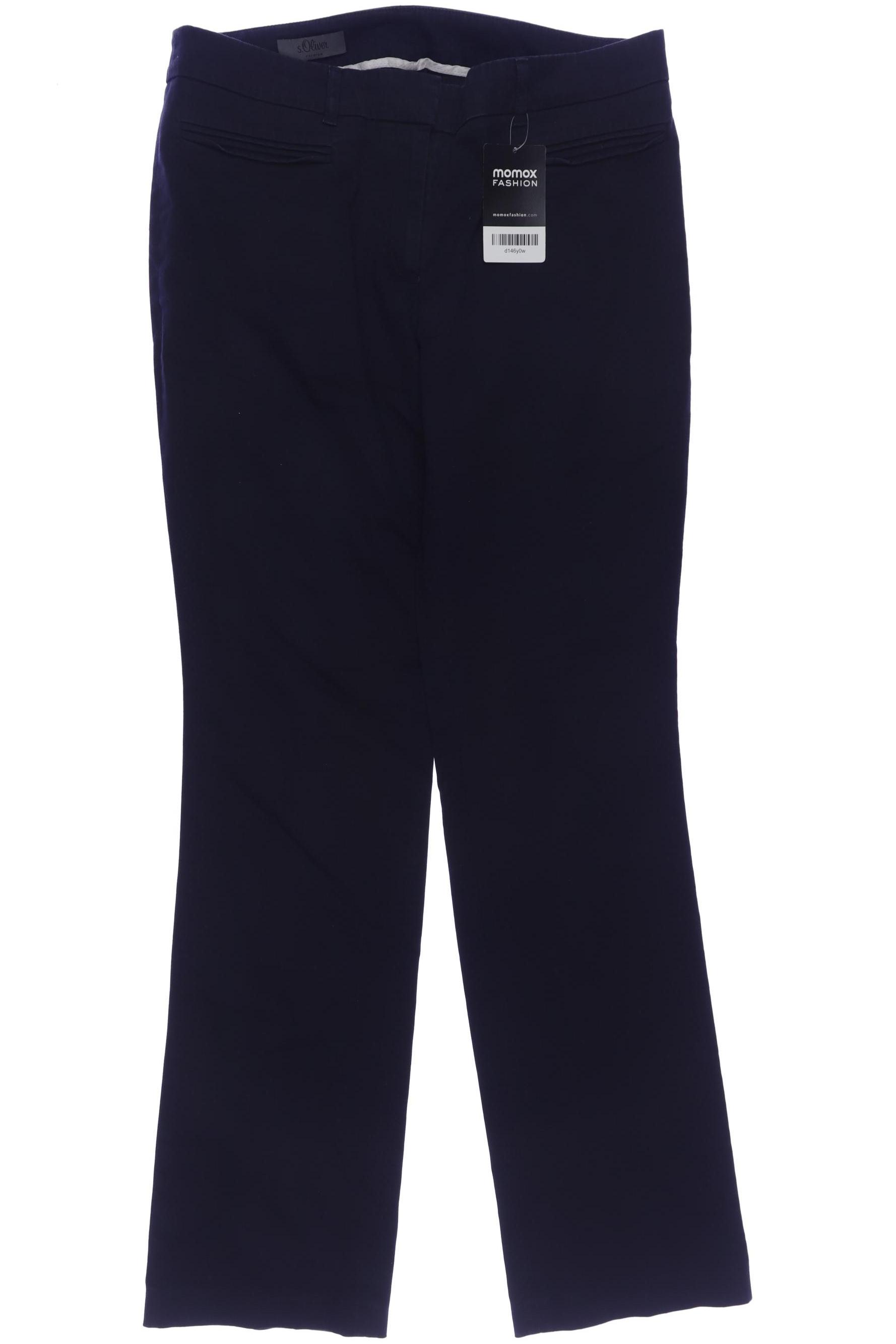 

s.Oliver Damen Stoffhose, marineblau, Gr. 38