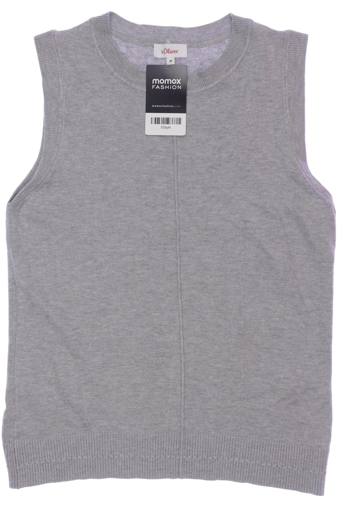 

s.Oliver Damen Pullover, grau, Gr. 36