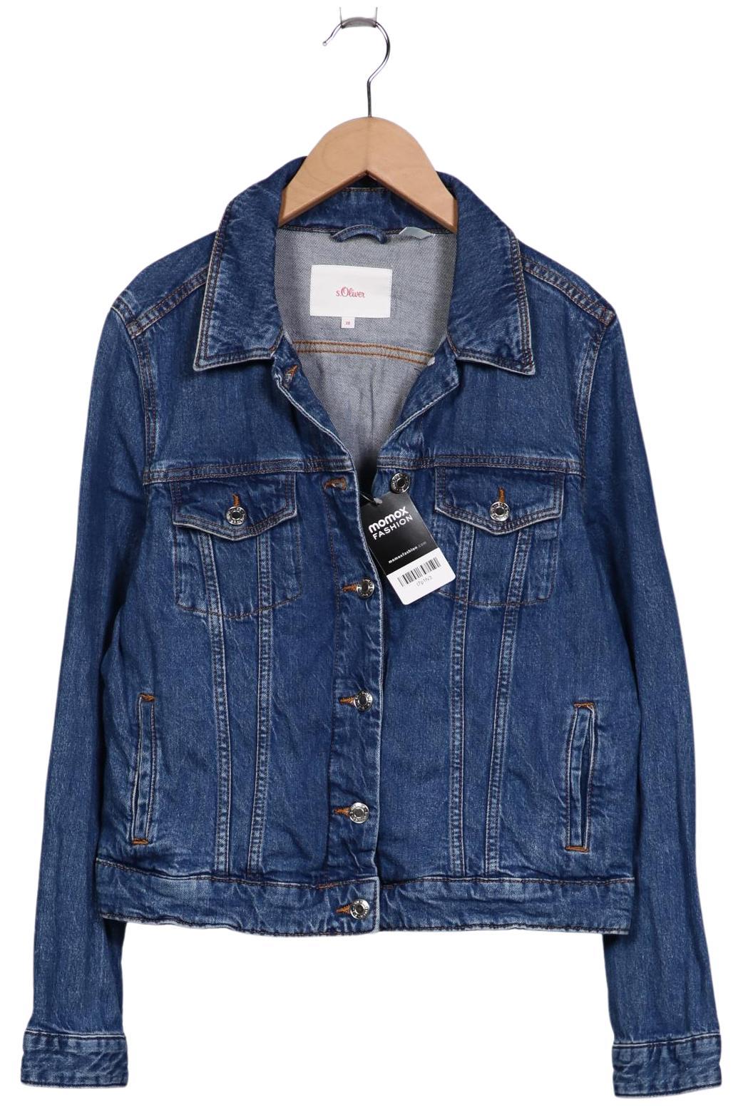 

s.Oliver Damen Jacke, blau, Gr. 38