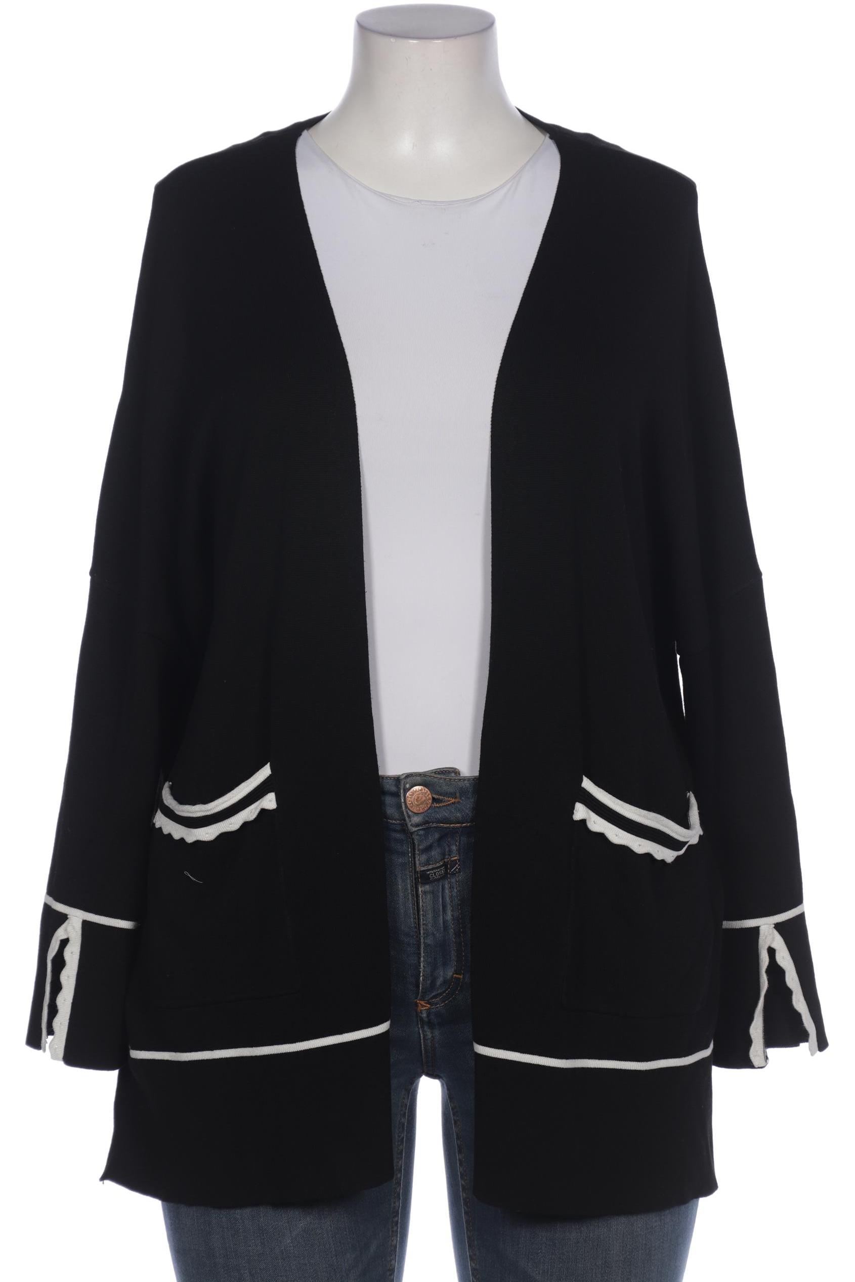 

s.Oliver Damen Strickjacke, schwarz, Gr. 48