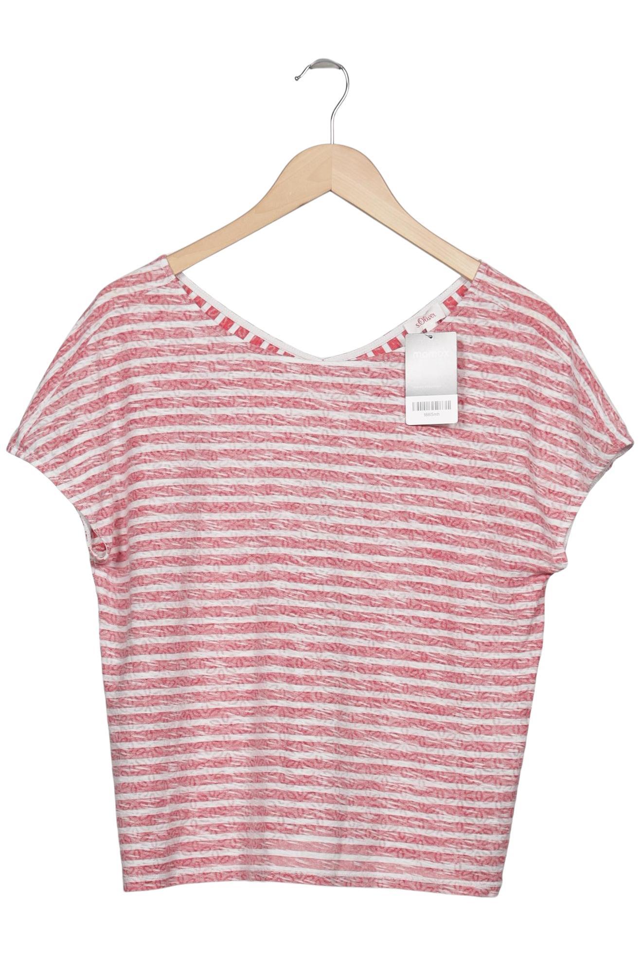 

s.Oliver Damen T-Shirt, rot, Gr. 38