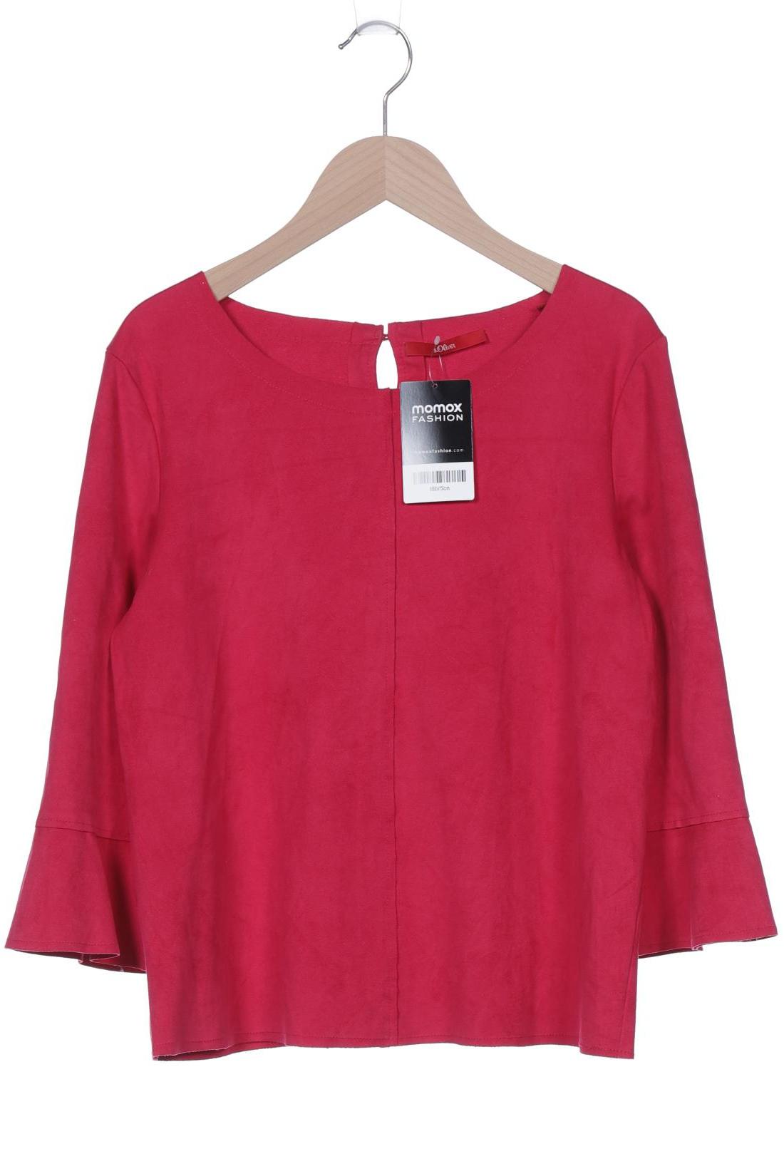 

s.Oliver Damen Langarmshirt, rot, Gr. 34