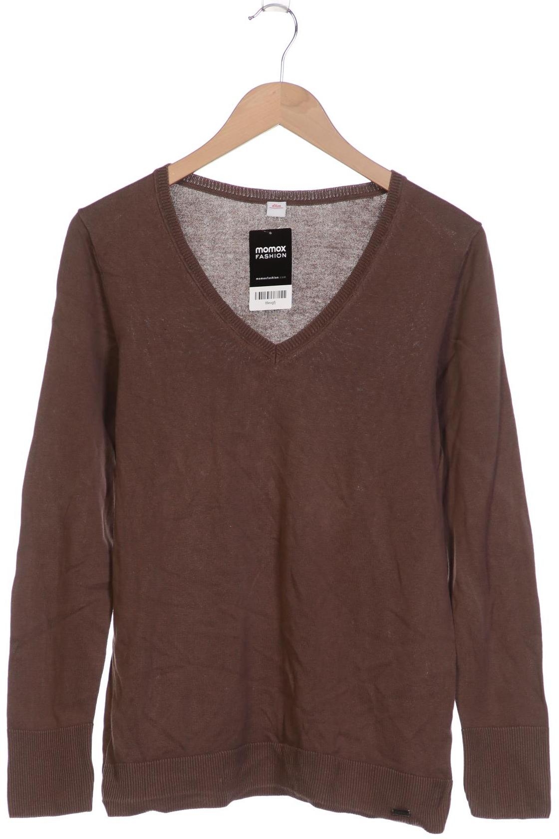

s.Oliver Damen Pullover, braun, Gr. 42