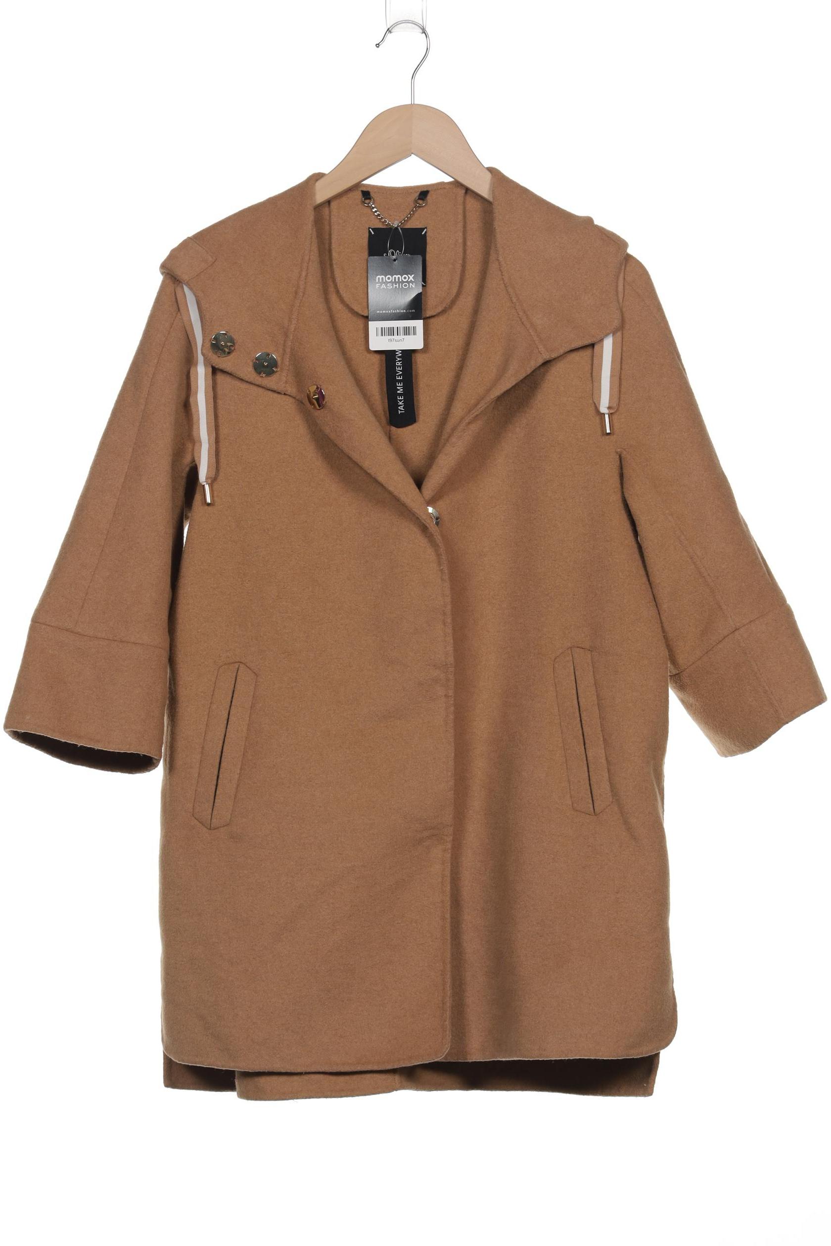 

s.Oliver Damen Mantel, beige, Gr. 42