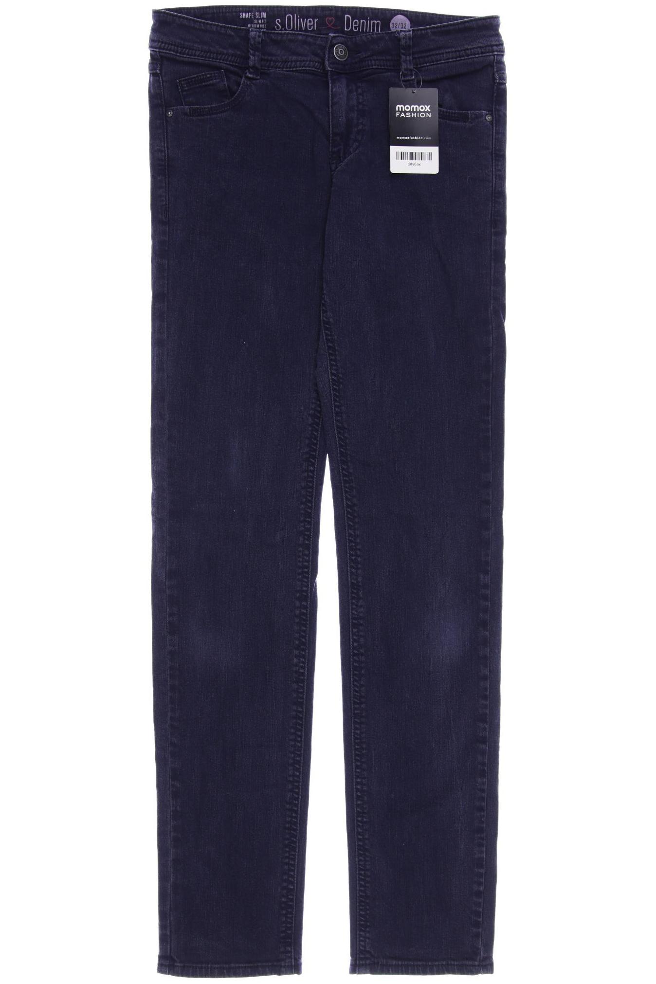 

s.Oliver Damen Jeans, marineblau