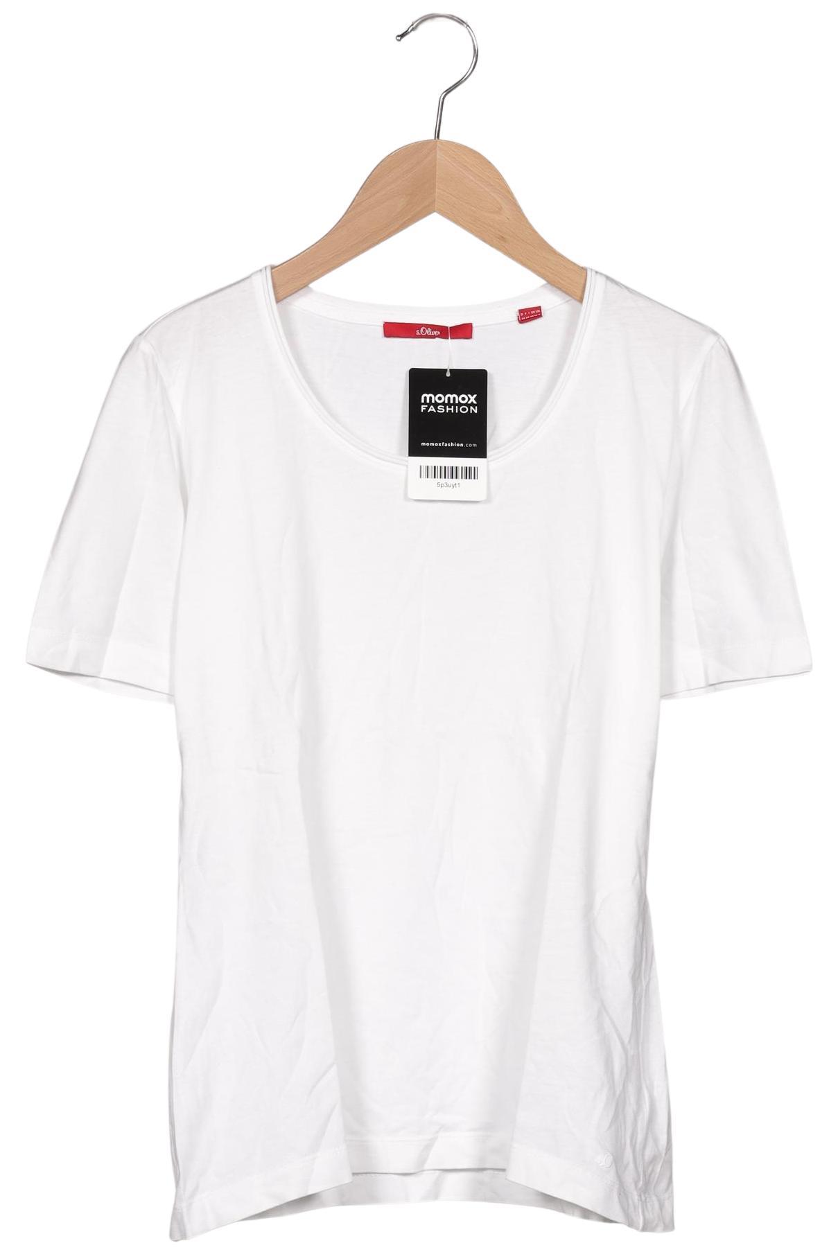 

s.Oliver Damen T-Shirt, weiß, Gr. 36