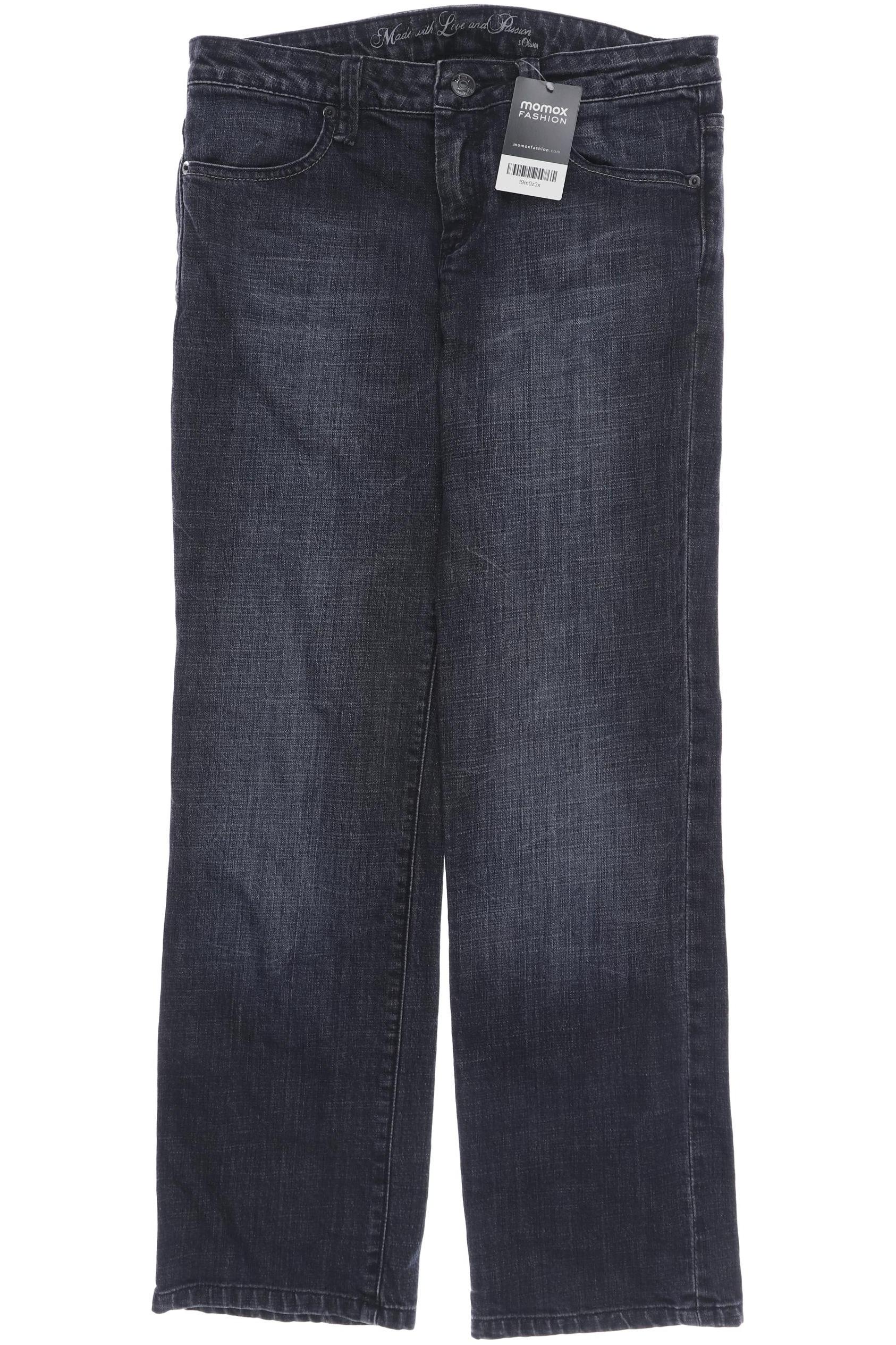 

s.Oliver Damen Jeans, marineblau