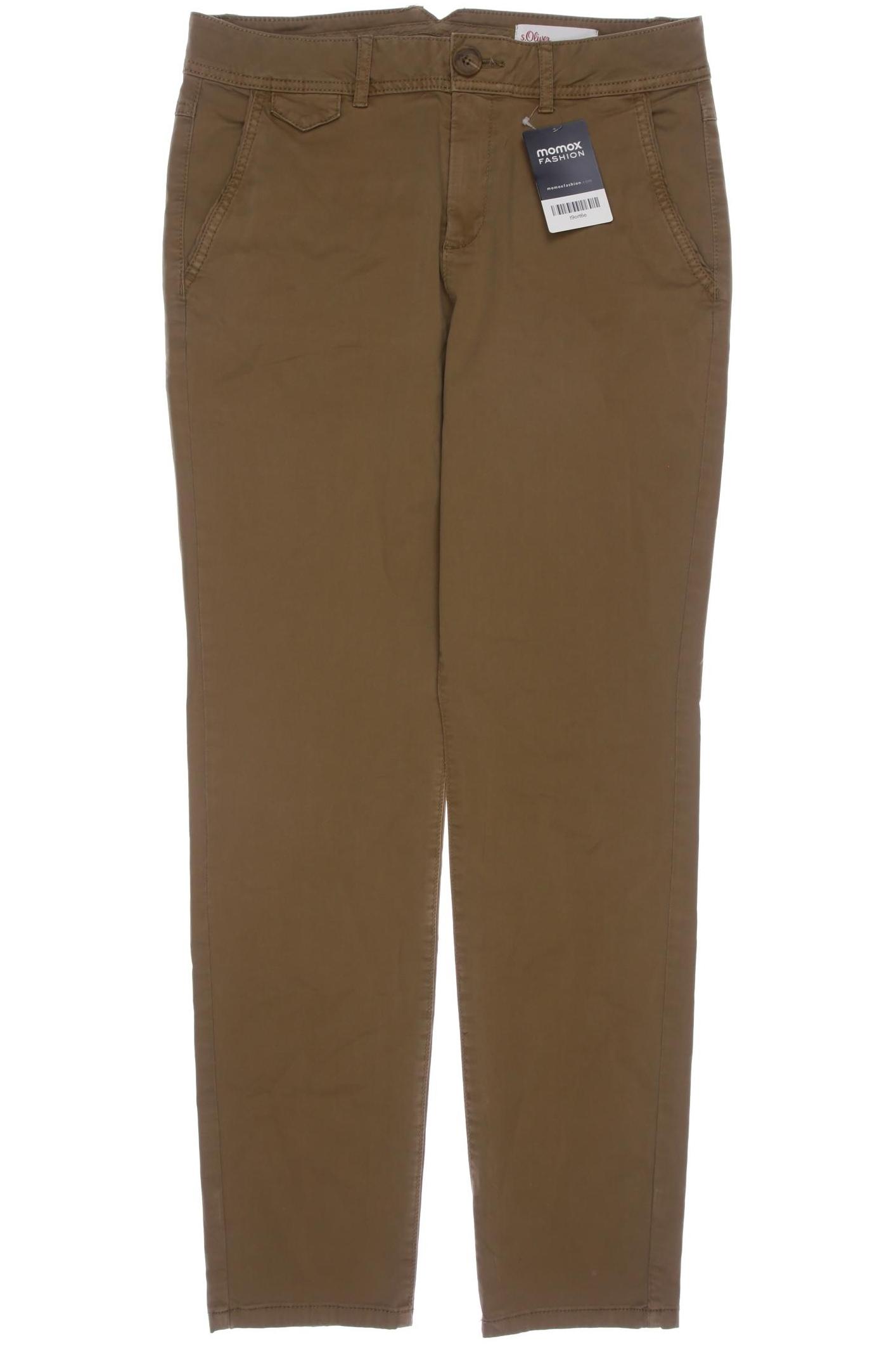 

s.Oliver Damen Stoffhose, beige, Gr. 36
