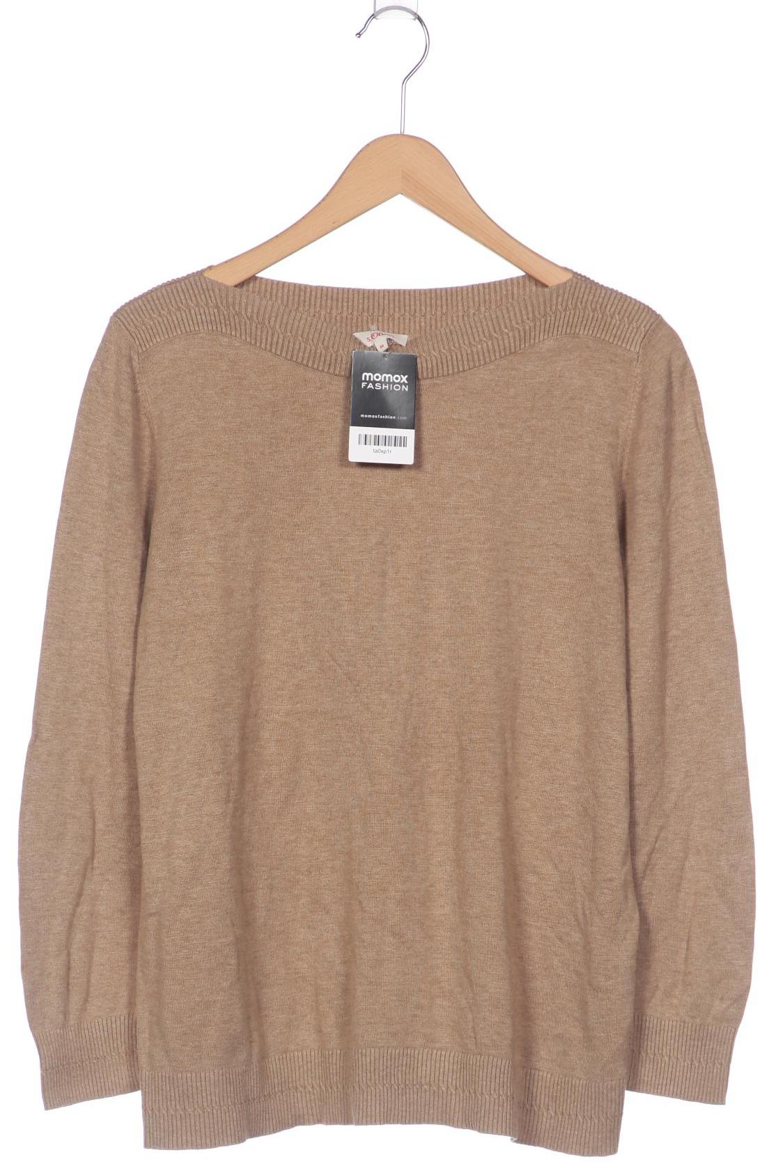 

s.Oliver Damen Pullover, beige, Gr. 44