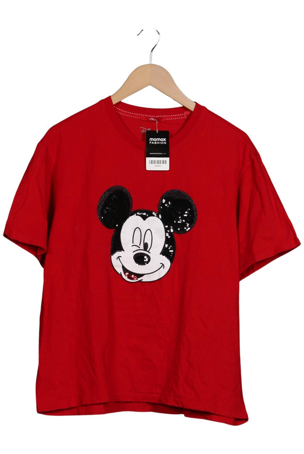 

s.Oliver Damen T-Shirt, rot, Gr. 42