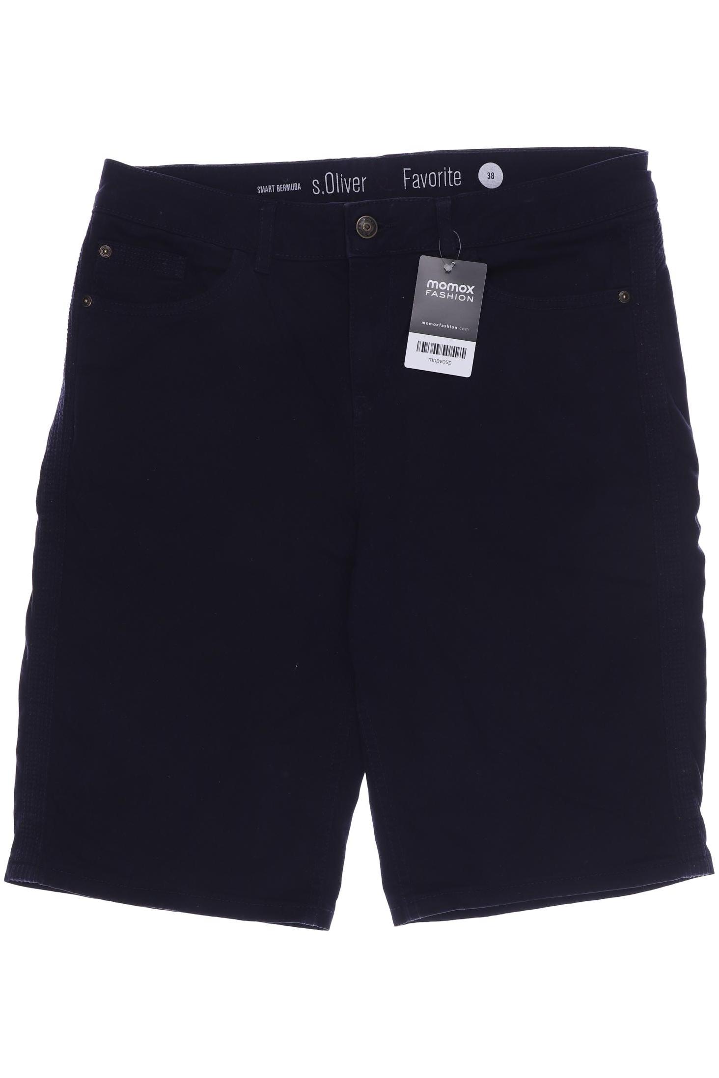 

s.Oliver Damen Shorts, marineblau