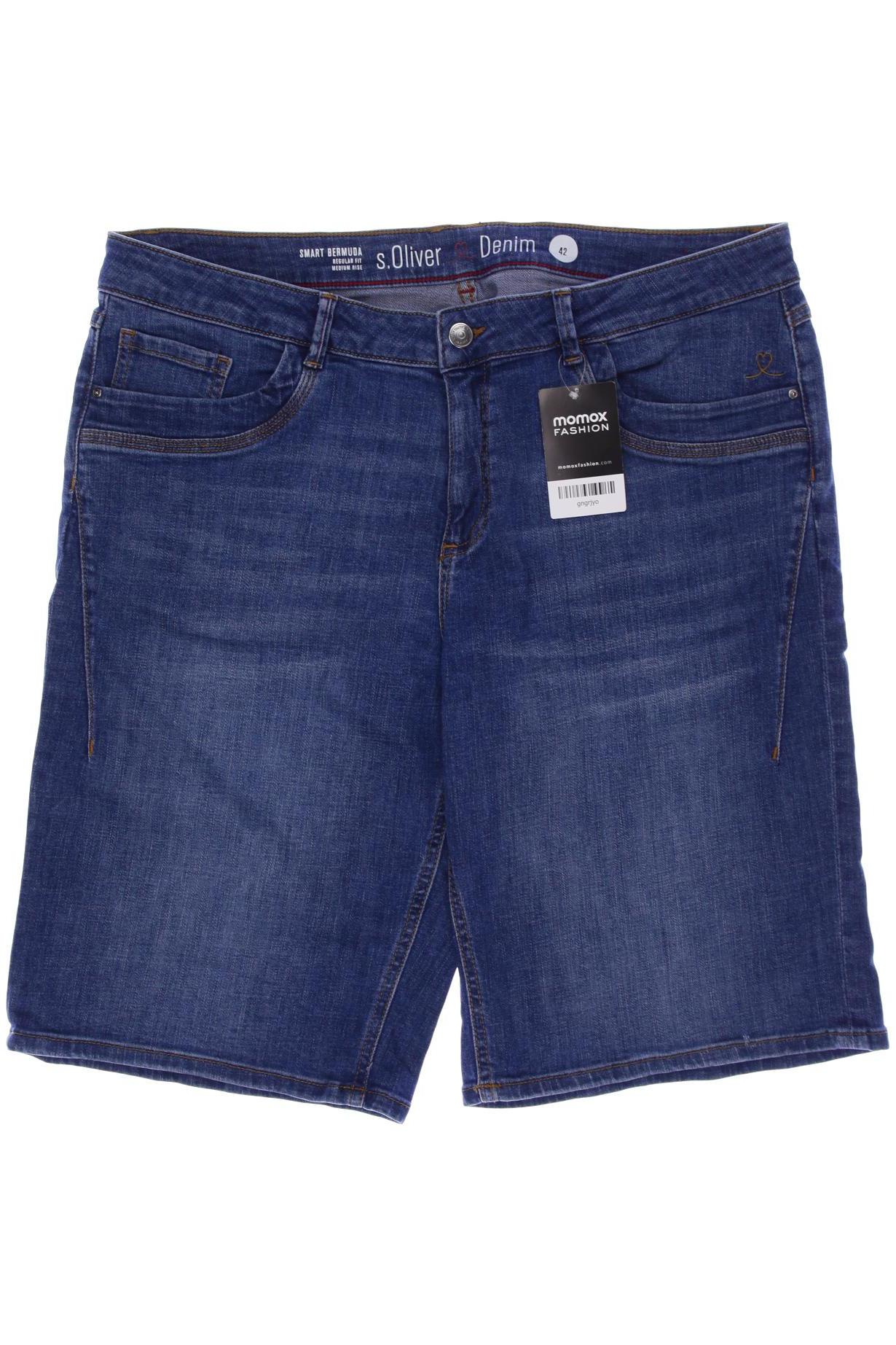 

s.Oliver Damen Shorts, blau, Gr. 42