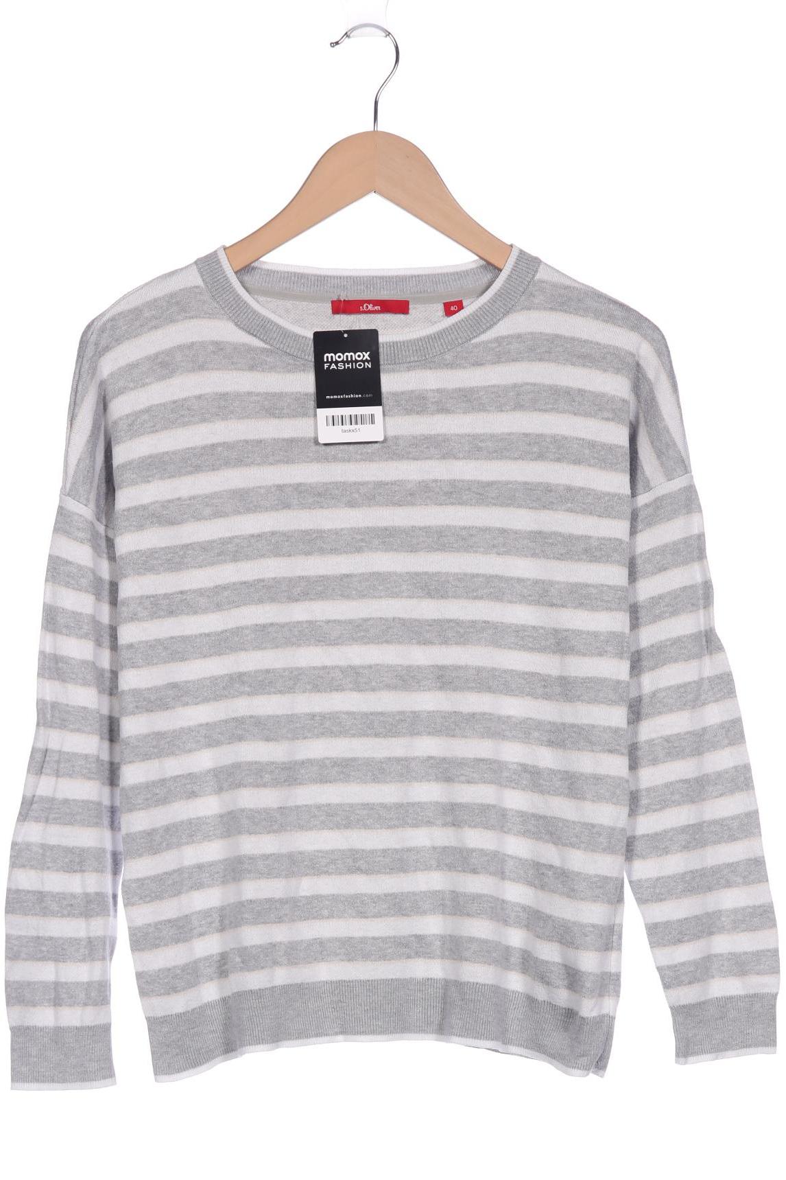 

s.Oliver Damen Pullover, grau, Gr. 40