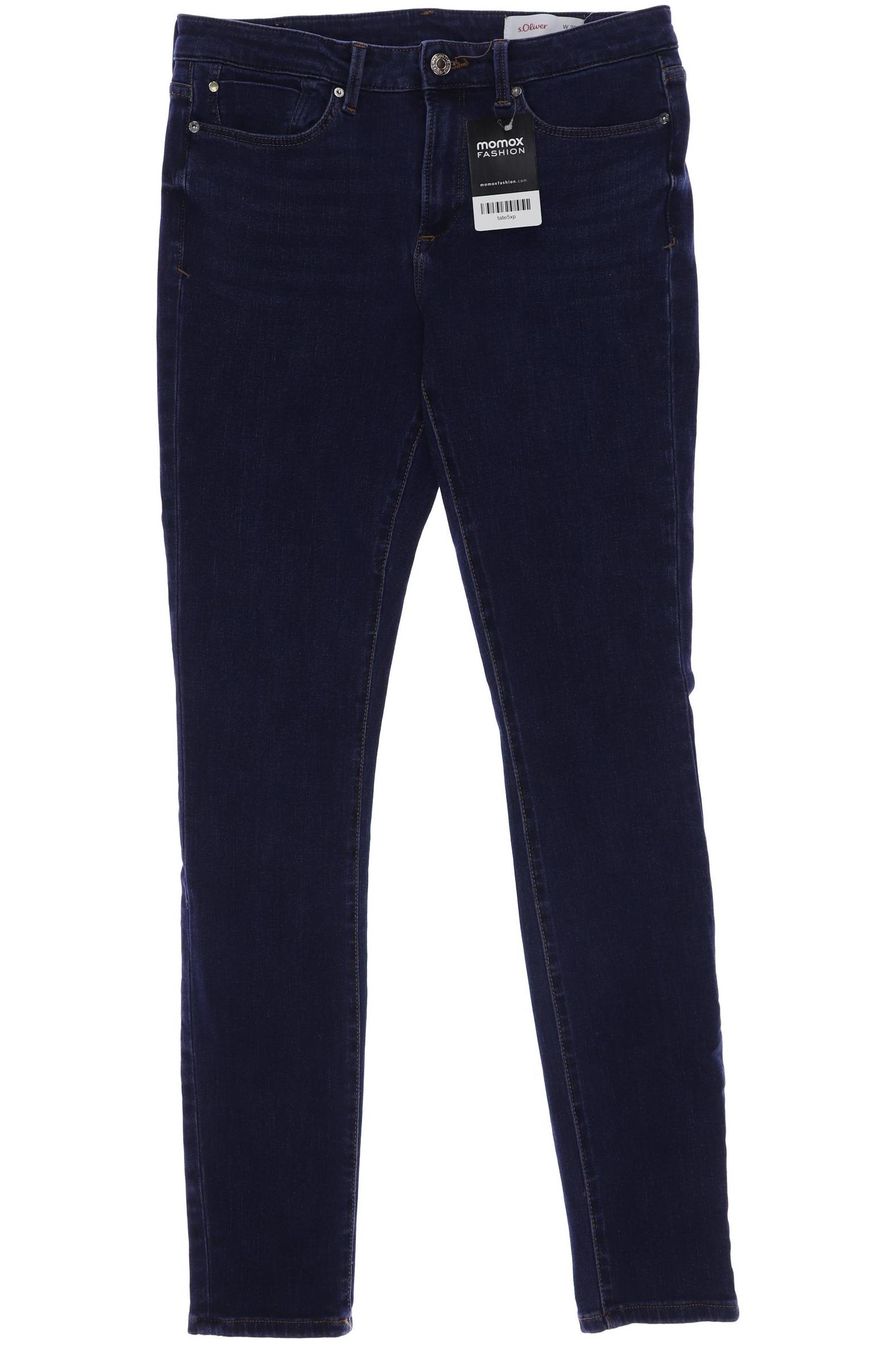 

s.Oliver Damen Jeans, marineblau