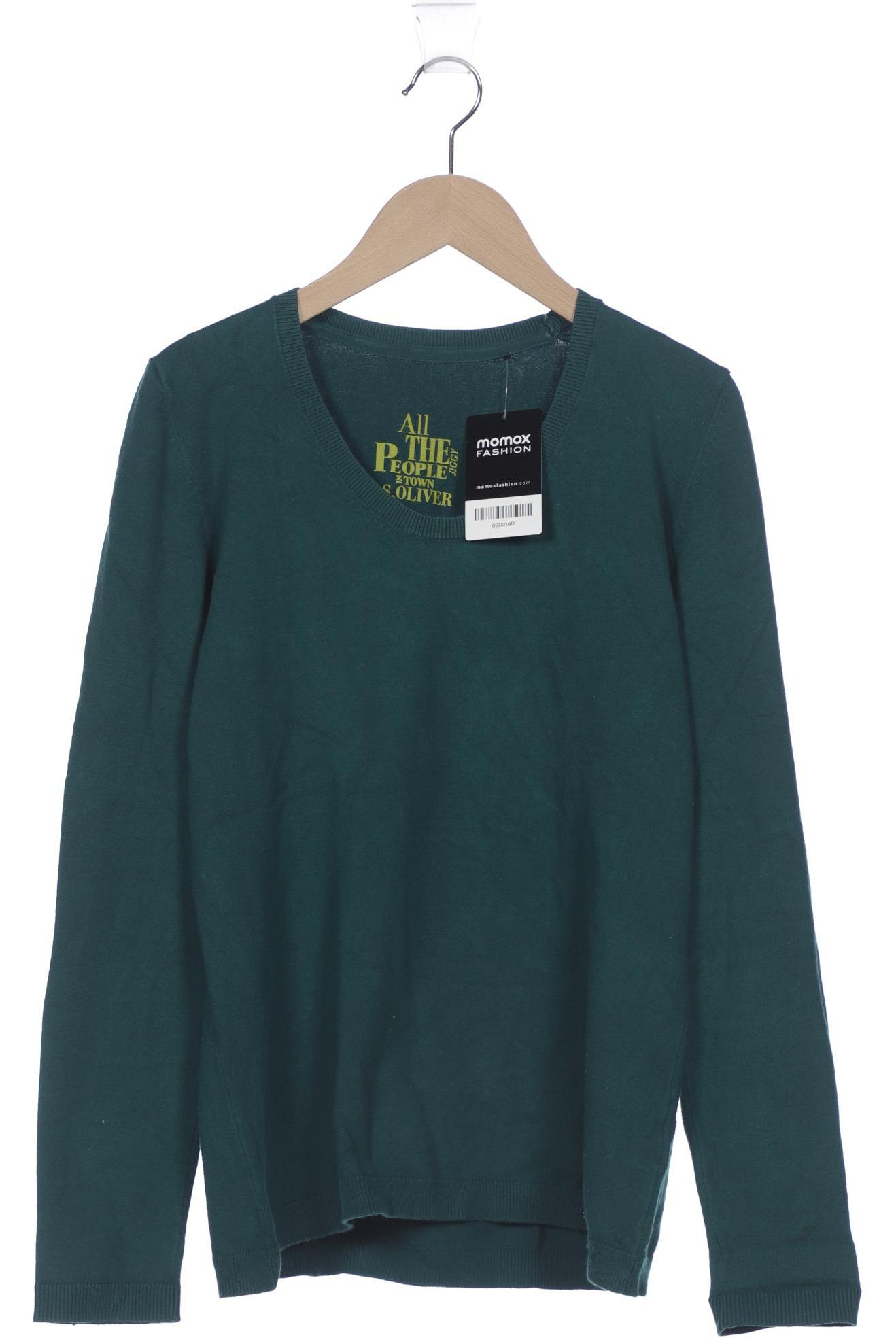 

s.Oliver Damen Pullover, türkis, Gr. 38