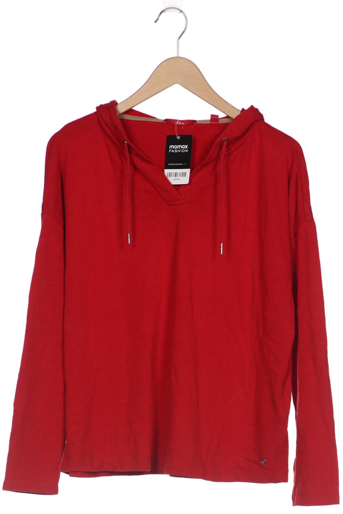 

s.Oliver Damen Kapuzenpullover, rot, Gr. 42