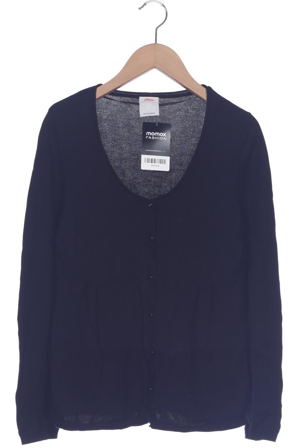 

s.Oliver Damen Strickjacke, schwarz