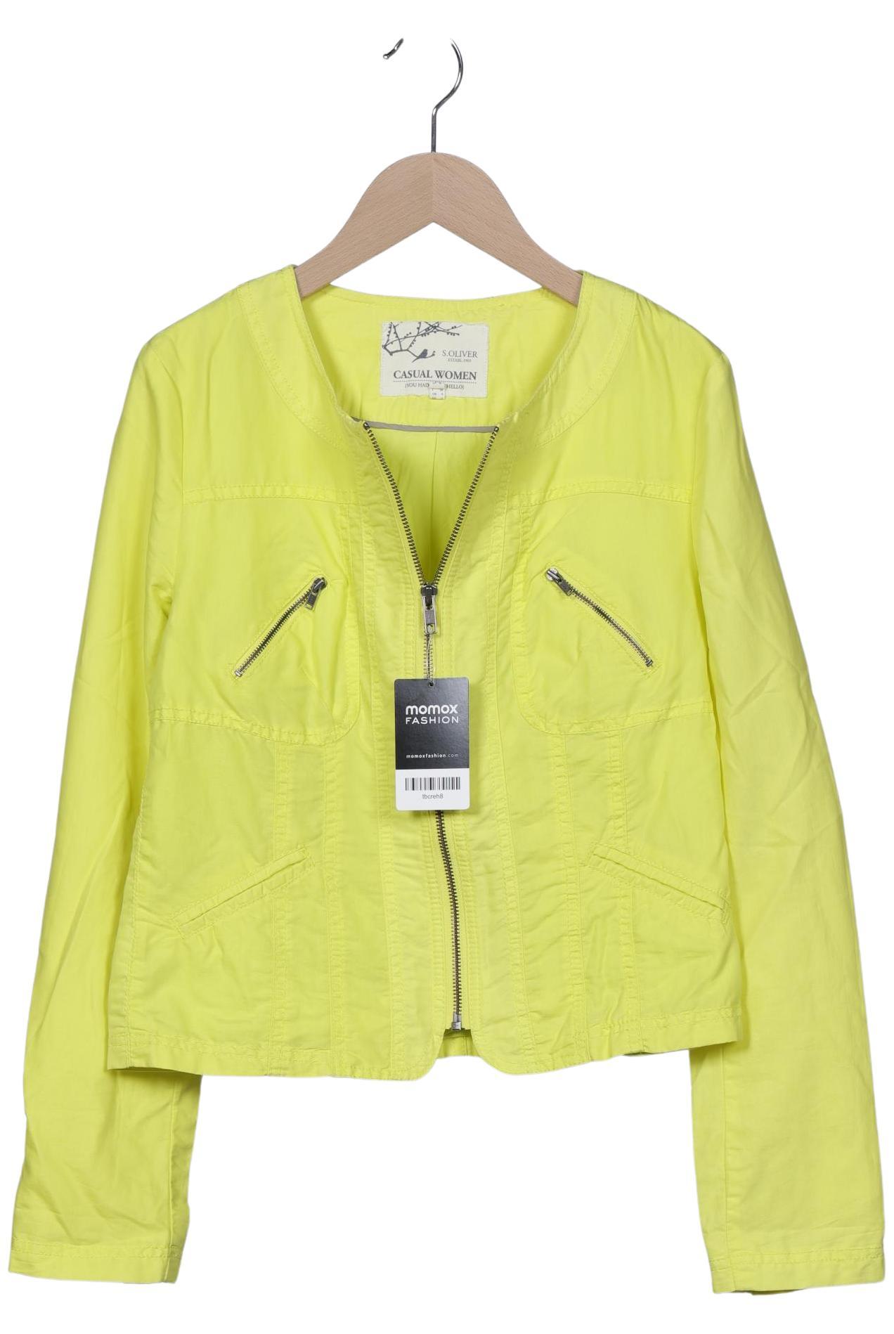 

s.Oliver Damen Jacke, neon, Gr. 34