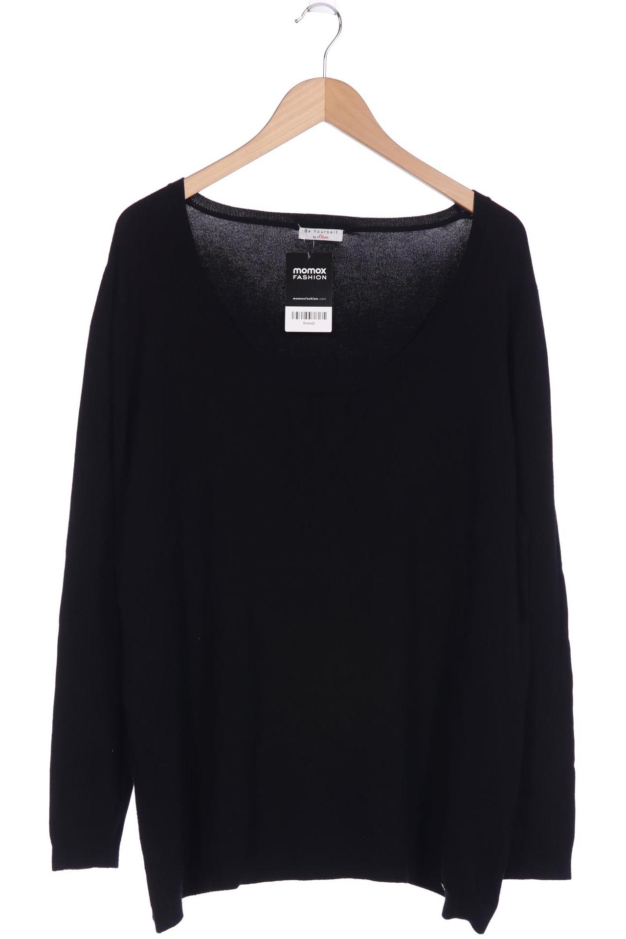 

s.Oliver Damen Pullover, schwarz