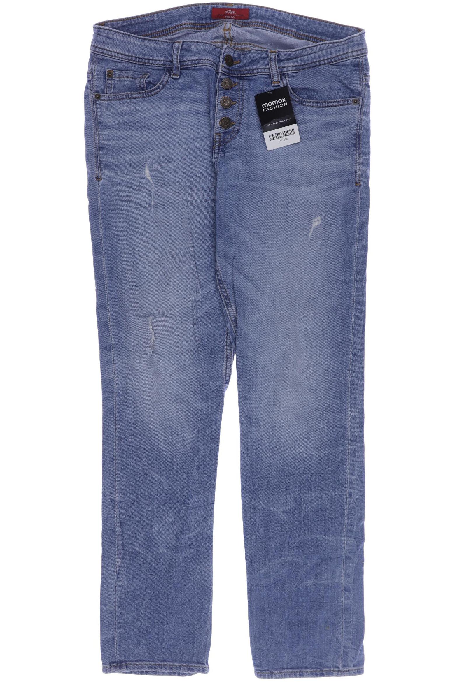

s.Oliver Damen Jeans, blau